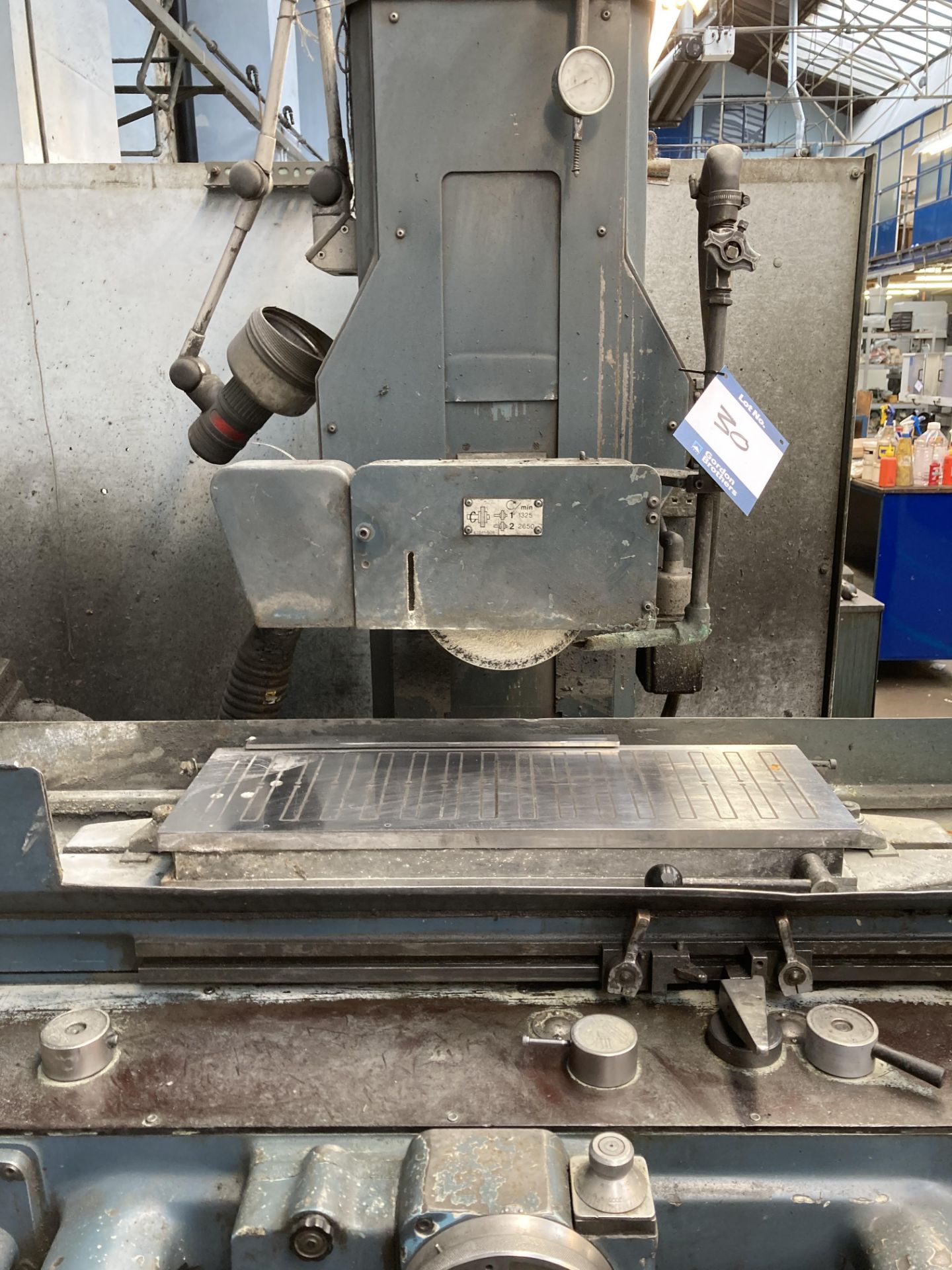 Jones & Shipman 1400L horizontal surface grinder, Serial No. BC97283 with 9" magnetic chuck, coolant - Image 2 of 3