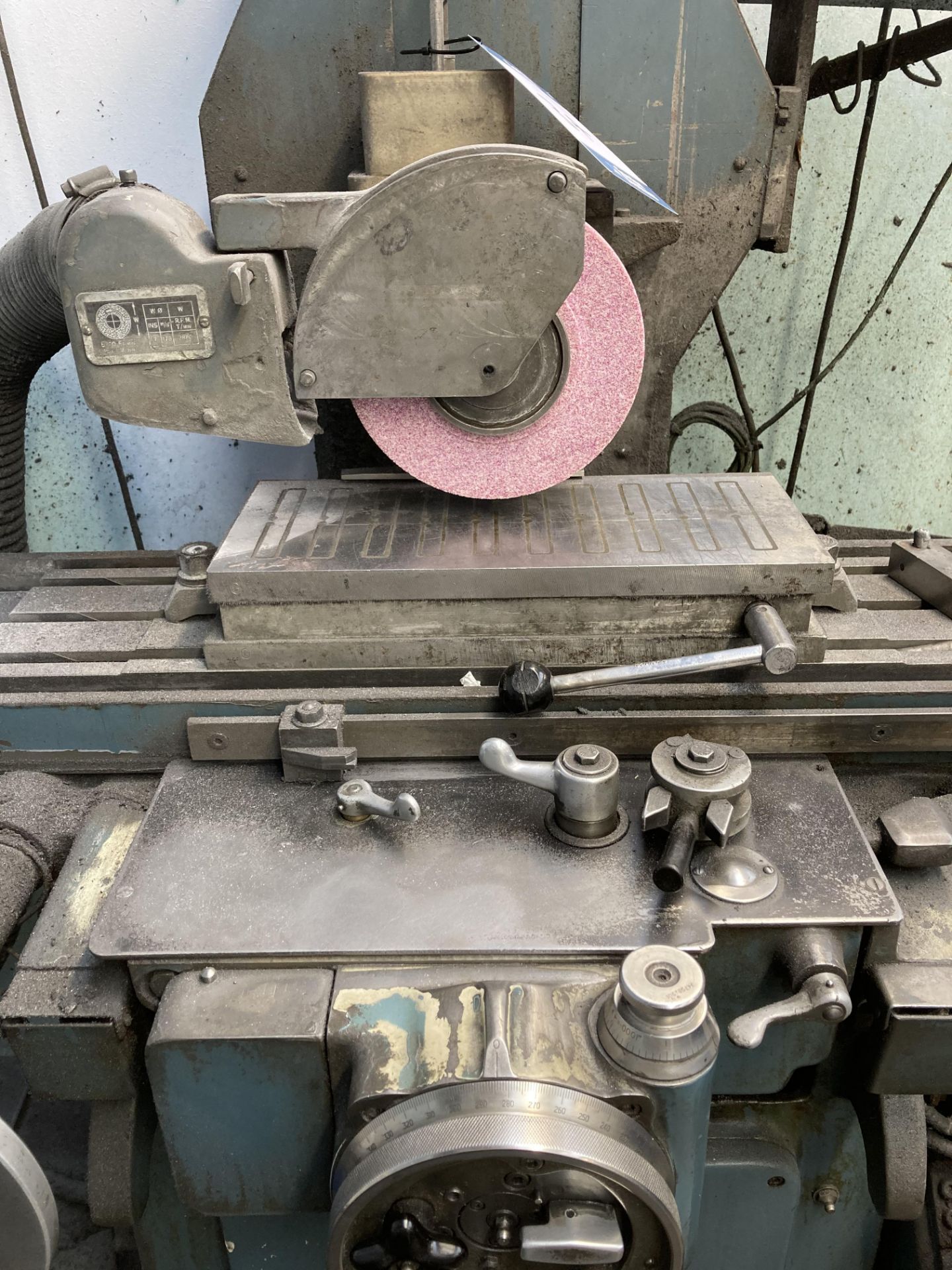 Jones & Shipman 540P 6" x 18" horizontal surface grinding machine, Serial No. 69132-1787/175, - Image 3 of 8