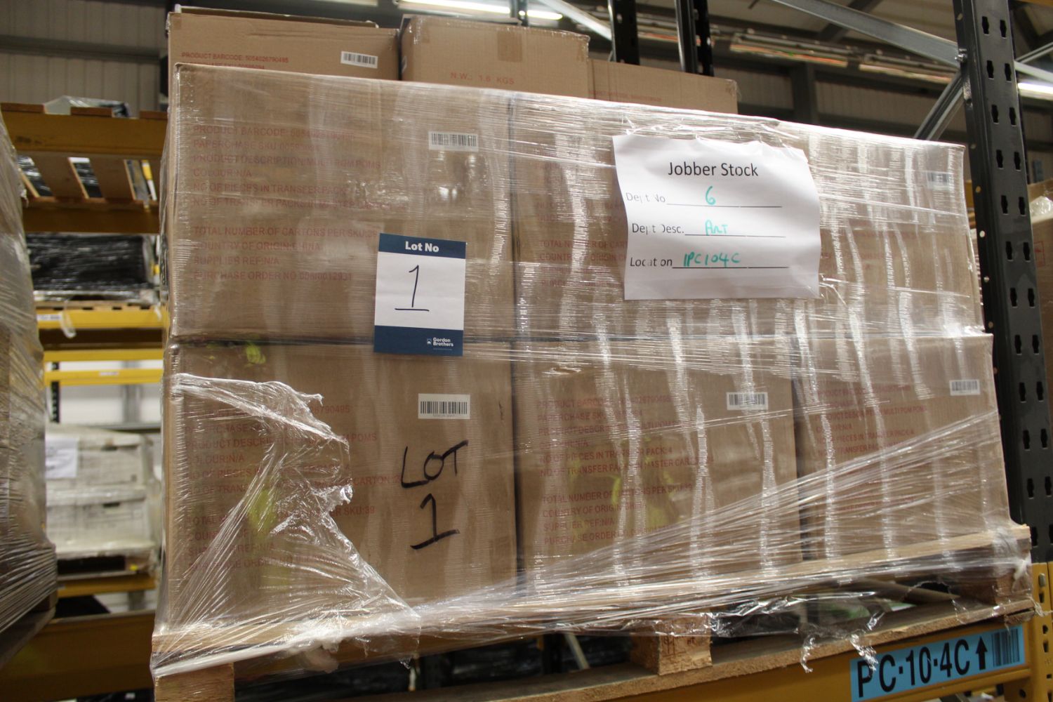 CIRCA 2000 PALLETS OF FORMER PAPERCHASE STOCK; RETAIL VALUE IN EXCESS OF £8M