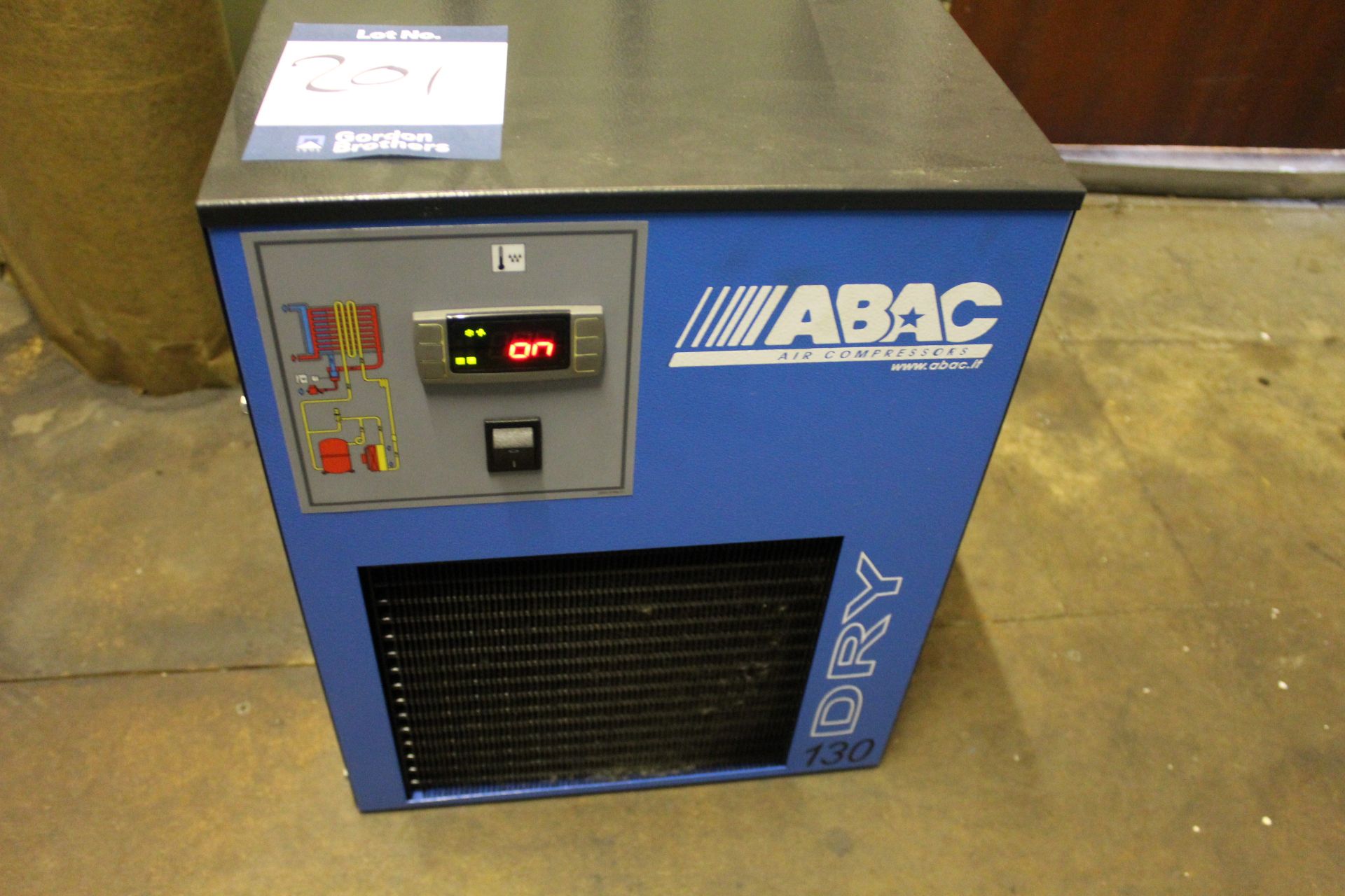 Hydrovane 67 Model: 06708-000 rotary vane air compressor, Serial No. 8909HV771304/3 with Abac Dry - Image 6 of 10