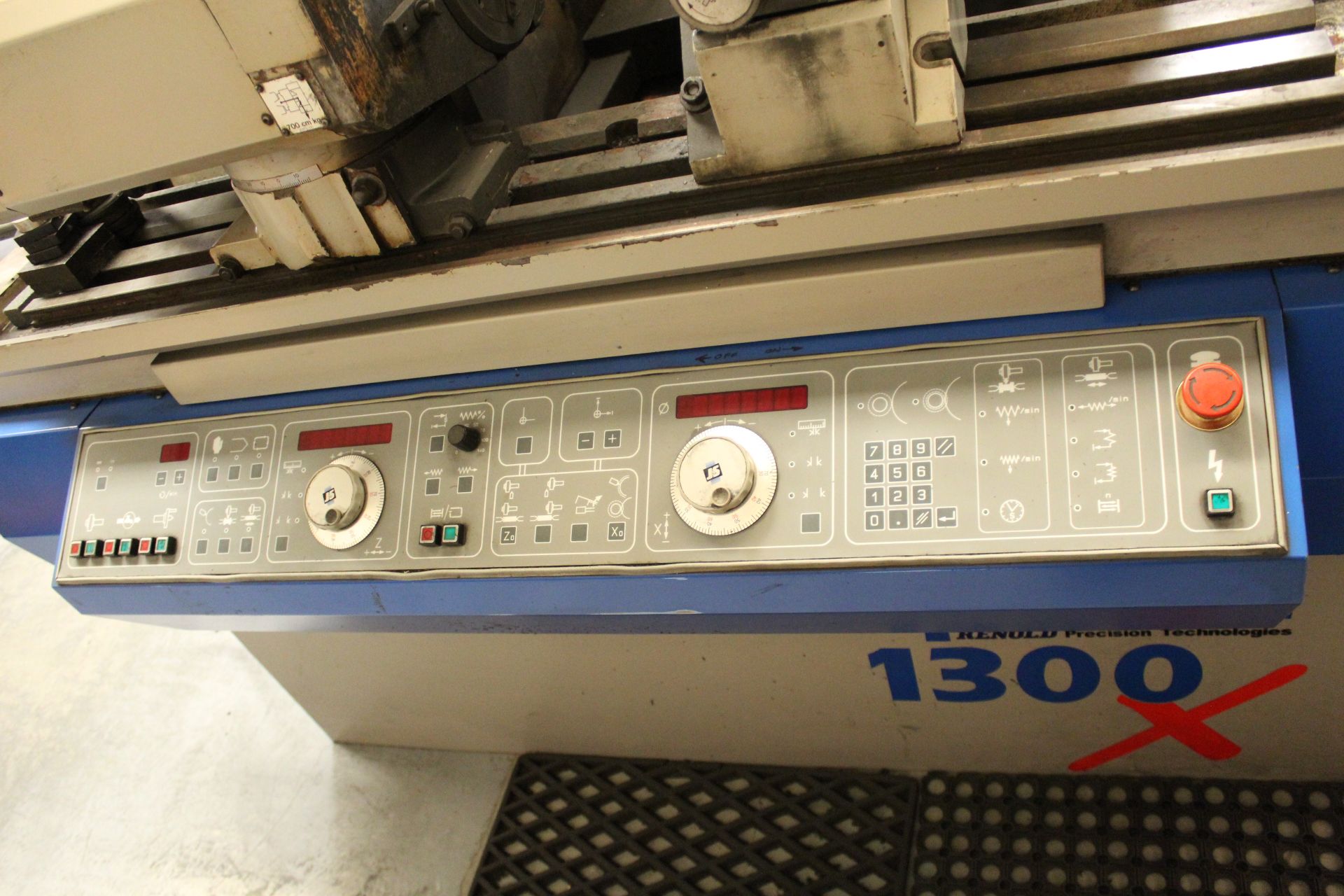 Jones & Shipman 1300X CNC cylindrical grinder, Serial No. M19046, table size: 1226mm x 185mm, swing: - Image 3 of 8