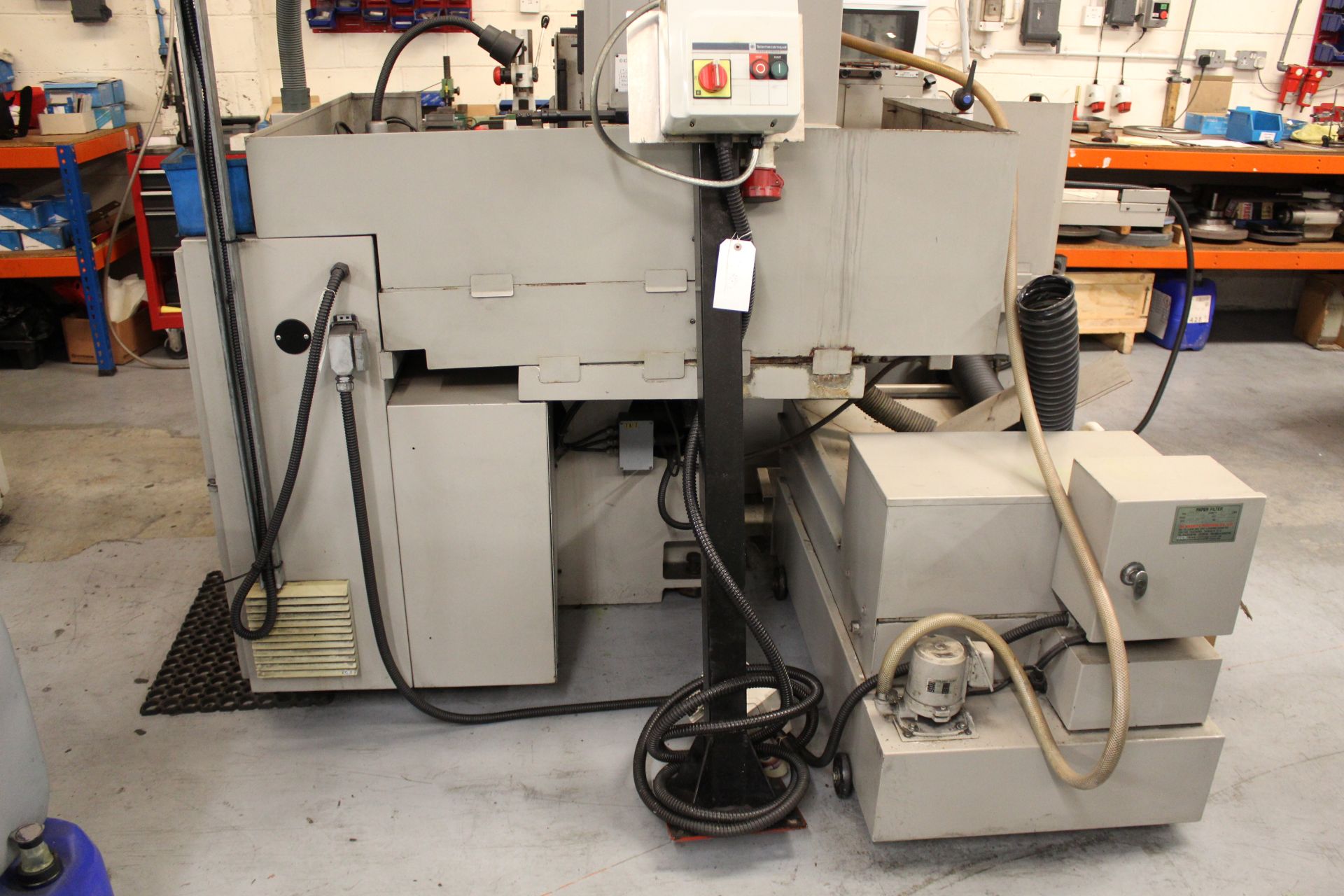 Jones & Shipman 1300X CNC cylindrical grinder, Serial No. M19046, table size: 1226mm x 185mm, swing: - Image 5 of 8