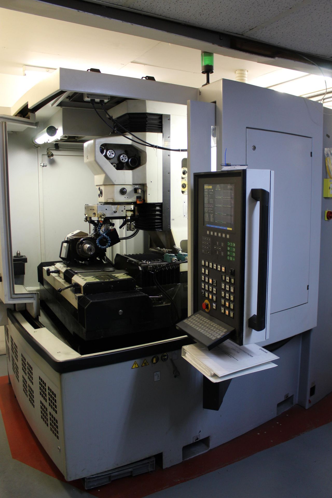 Vollmer QWD 760 5 axis horizontal wire cut EDM machine, Serial No. 109 (2001) weight: 4,600 kg, - Image 2 of 15