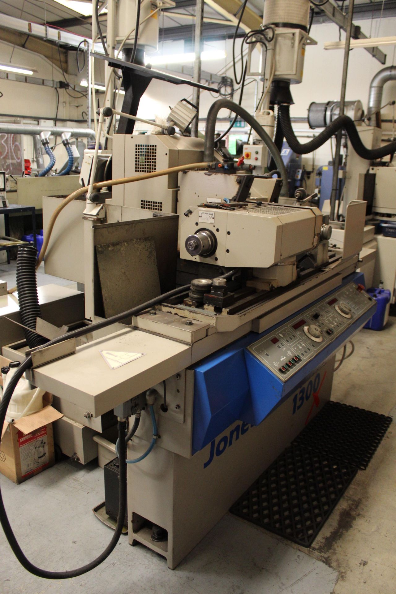 Jones & Shipman 1300X CNC cylindrical grinder, Serial No. M19046, table size: 1226mm x 185mm, swing: - Image 2 of 8