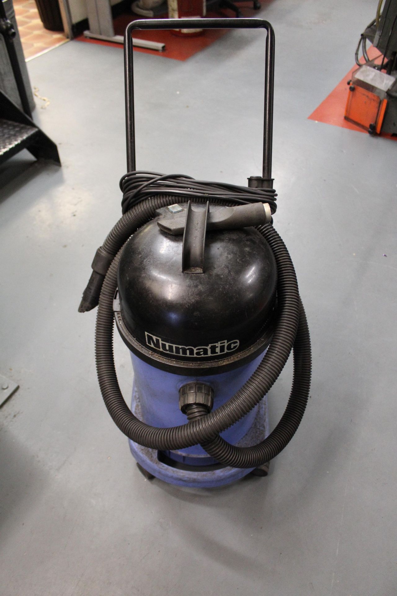 Numatic WV470-2 industrial vacuum, Serial No. 162818534
