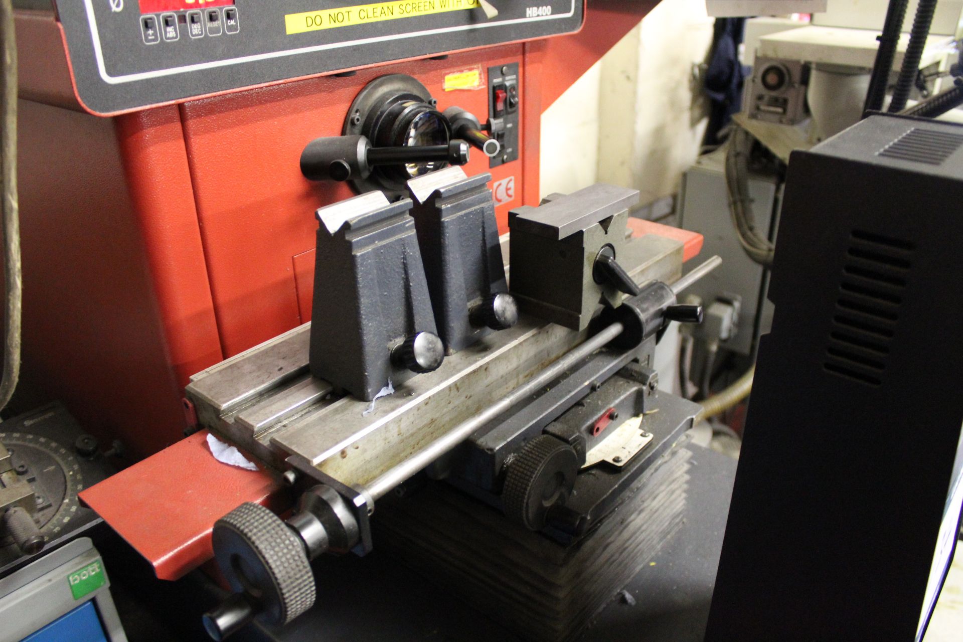 Starrett HB400 bench mounted shadowgraph, Serial No. 50506 with Quadra-Chek 2000 Model: QC2205-HH-NL - Image 3 of 7