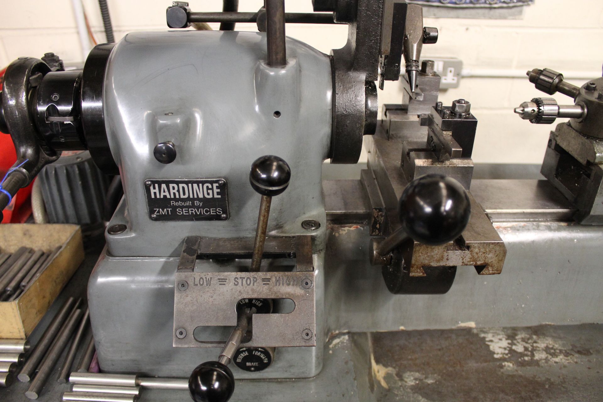 Hardinge Super Precision DSM 59 variable speed toolroom lathe, swing over bed: 229mm, length of bed: - Image 4 of 9