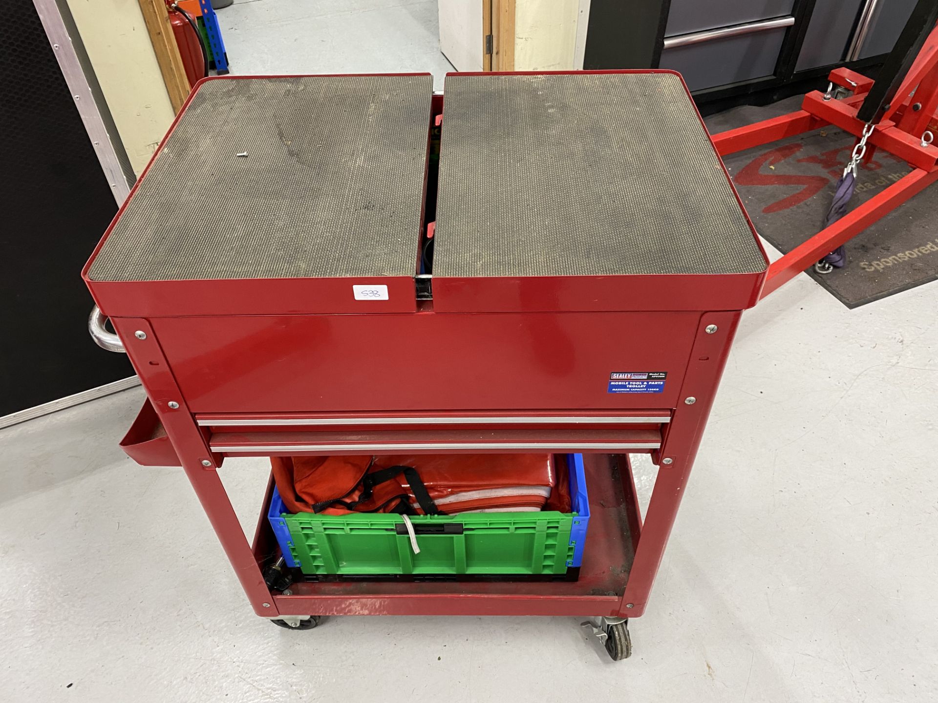 Sealey AP920M mobile tool parts trolley, capacity 150kg