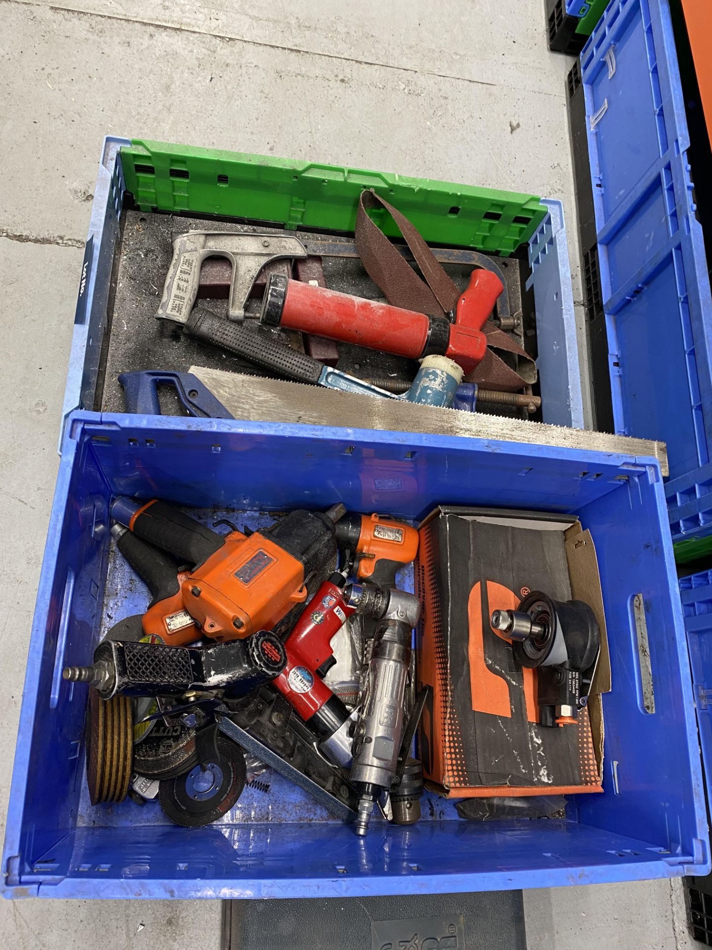 Powered hand tools to include 1 x Dynabrade 57502 pneumatic sander polisher, 1 x Pmax MR-2310B - Image 5 of 7