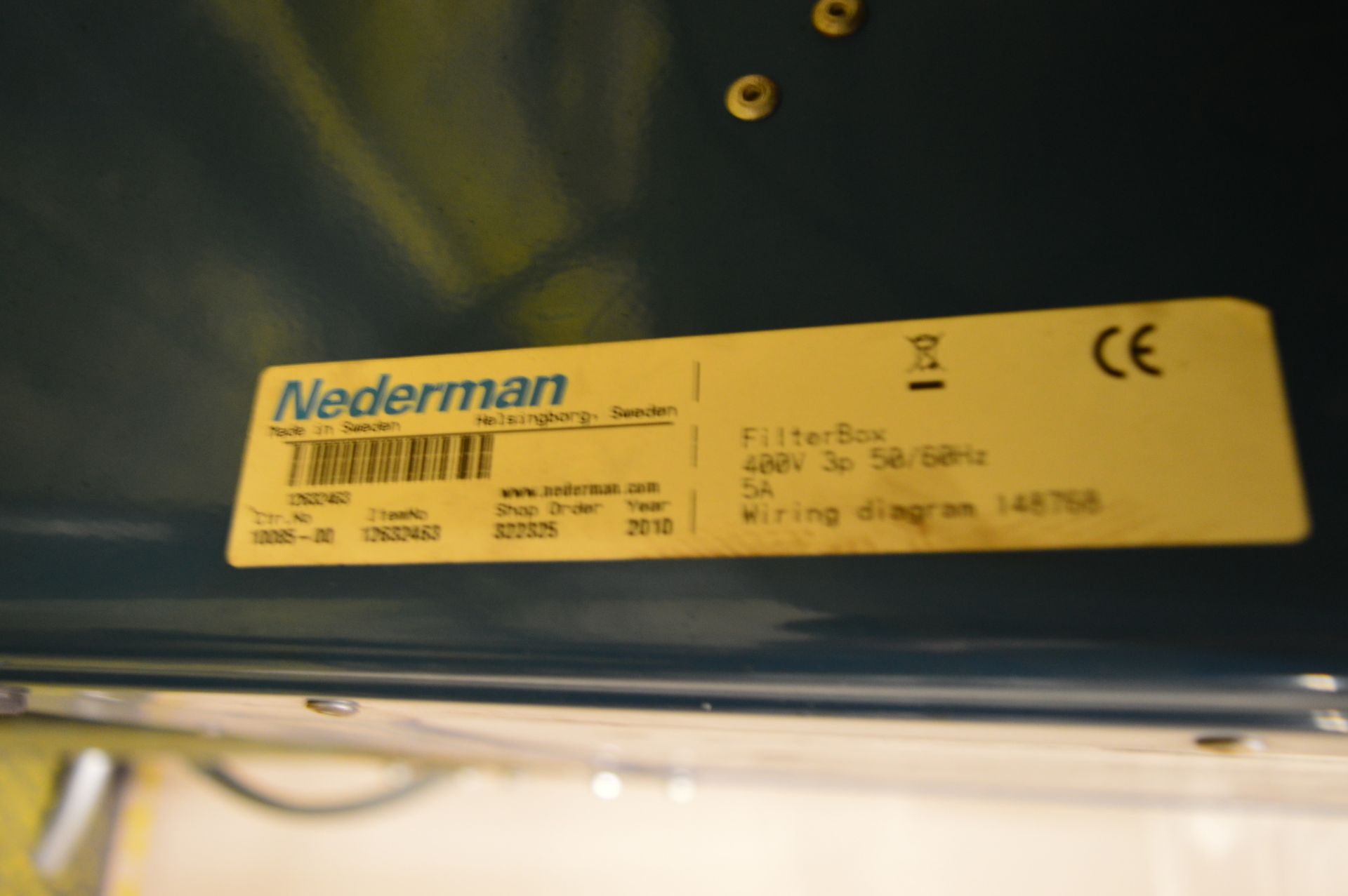 Nederman, Filterbox fume extractor, item No. 12632463, DOM: 2010 - Image 3 of 3