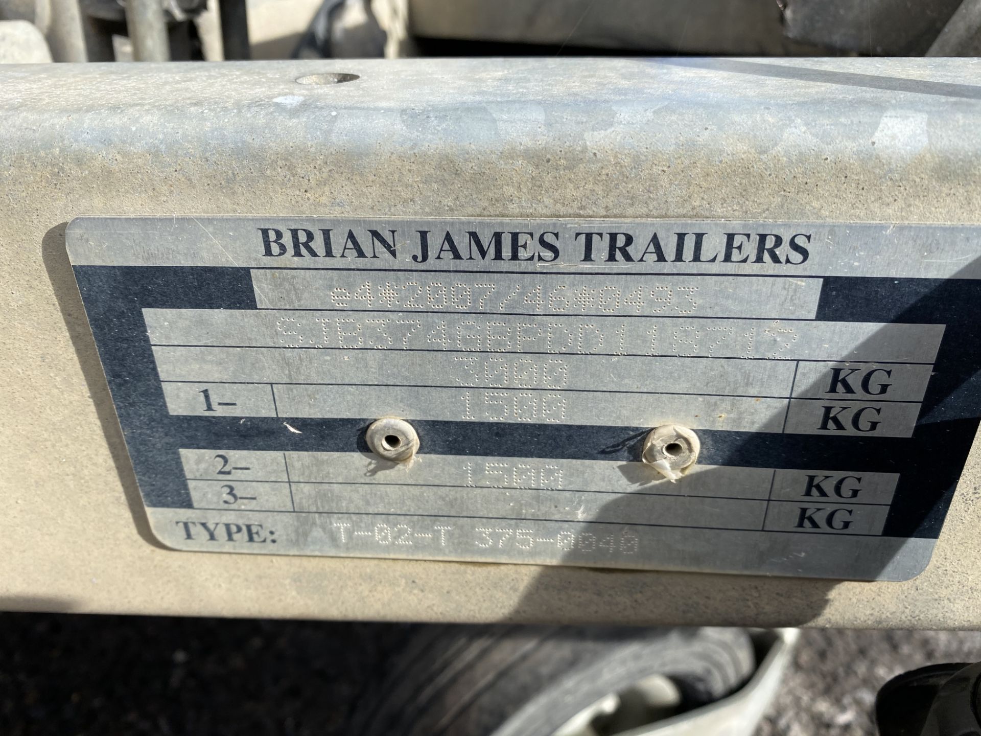 Brian James Trailers covered race car transporter 4 trailer with drive up ramp with side door, 5. - Image 7 of 8