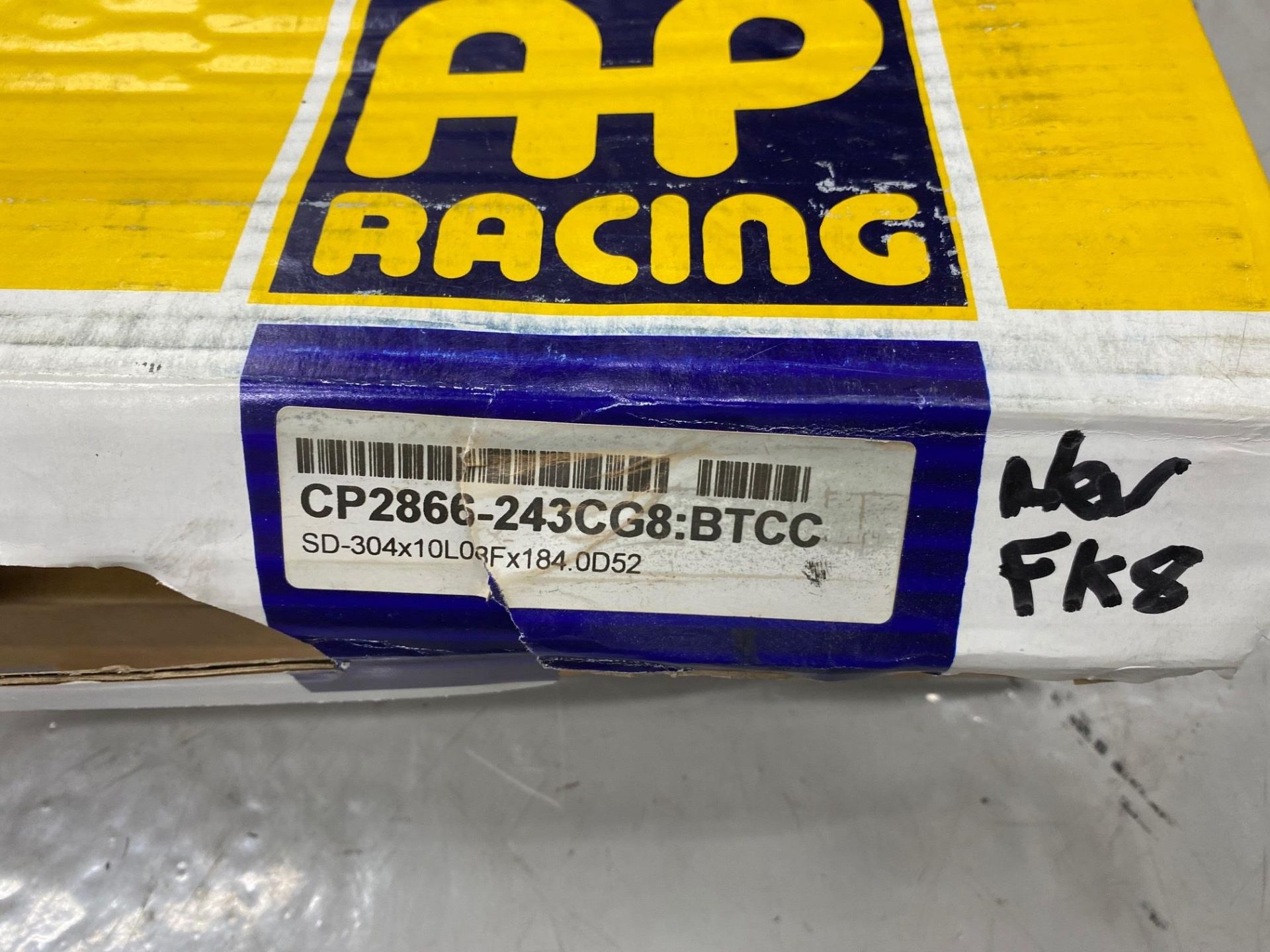 AP Racing floating front brake discs (Qty 6) Type CP5772-2069CG8, and AP Racing rear brake discs ( - Bild 6 aus 9