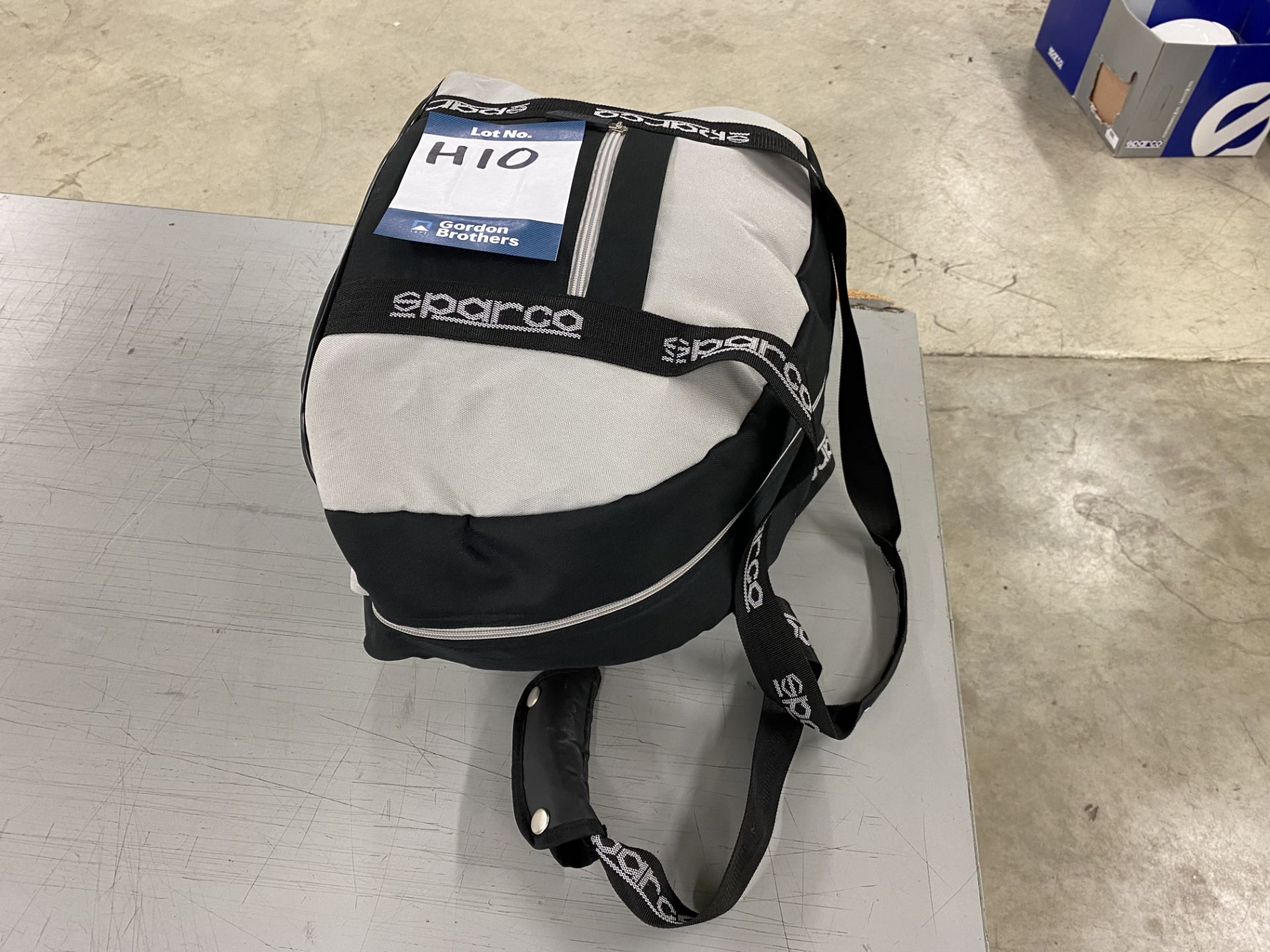 Sparco WTXJ-5i open face racing helmet with microphone and connector with cover and storage bag size - Image 4 of 4