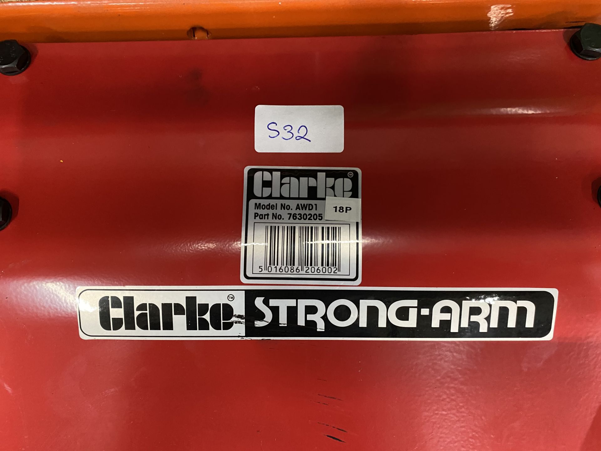 Clarke Strongarm AWDI vehicle skate set, (Qty 4) 500kg per skate. 2000kg capacity per set - Bild 2 aus 3