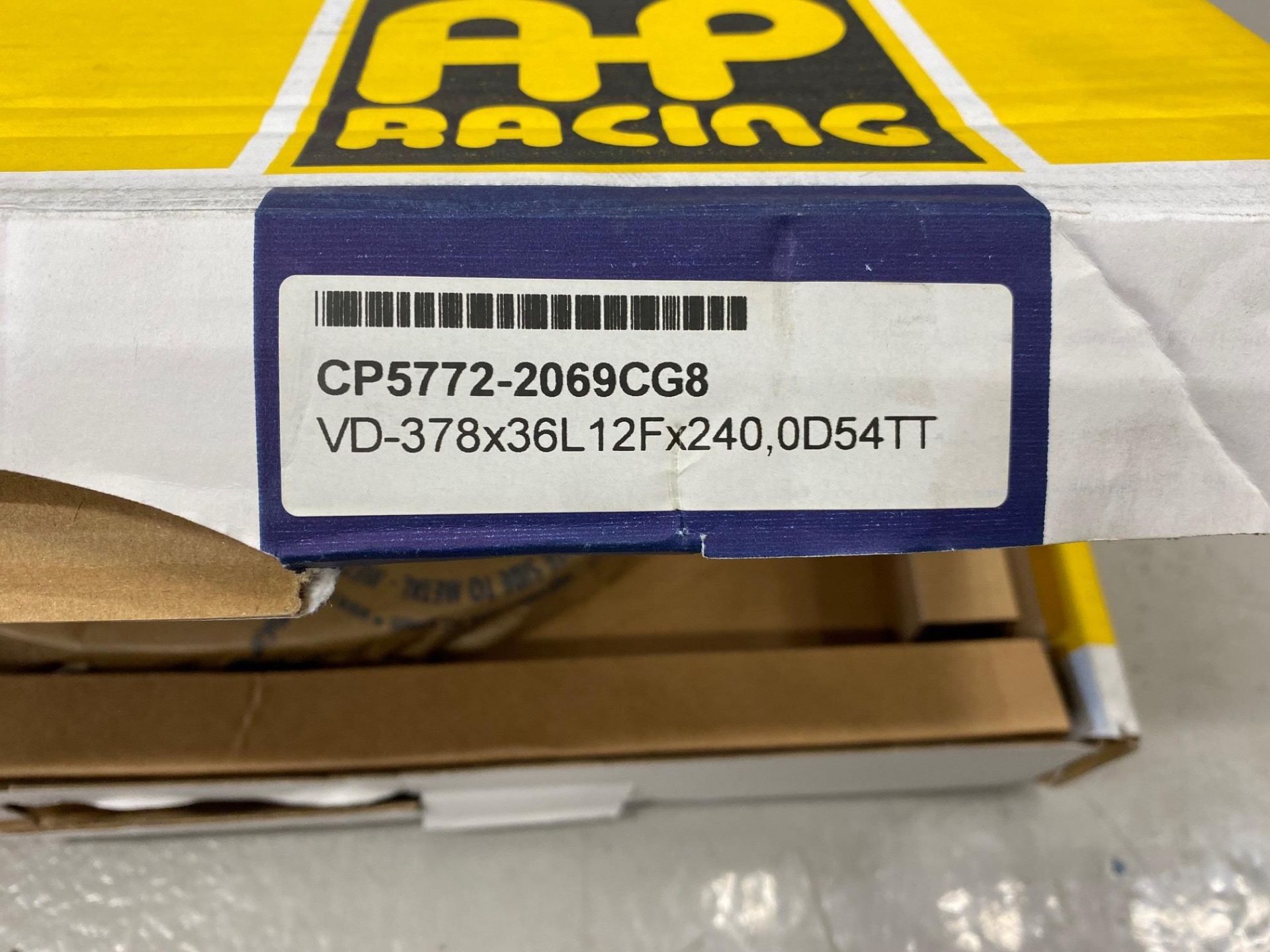 AP Racing floating front brake discs (Qty 6) Type CP5772-2069CG8, and AP Racing rear brake discs ( - Image 3 of 9