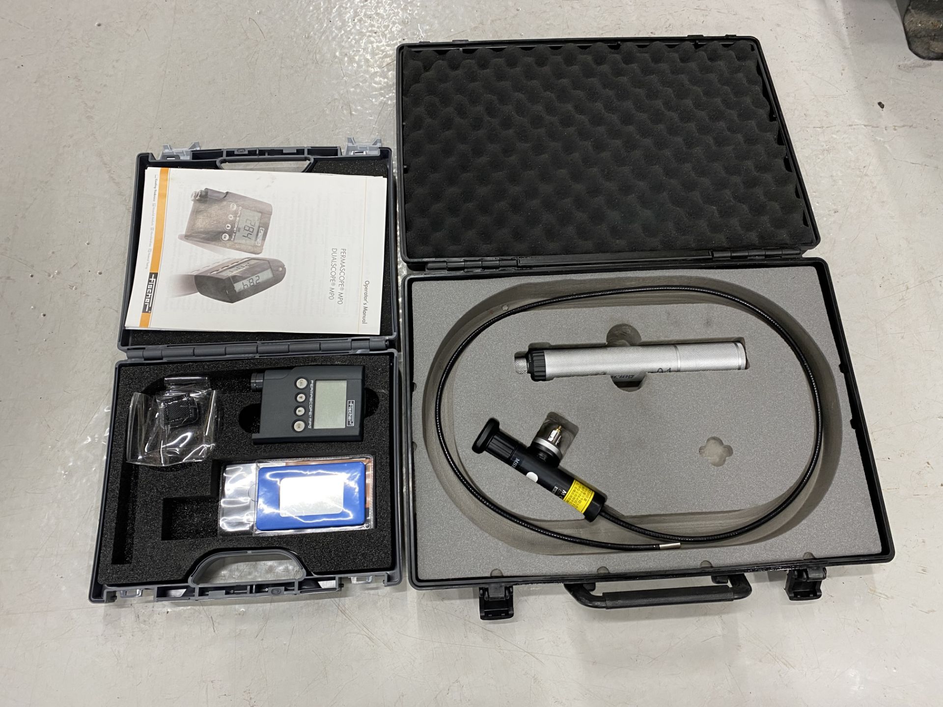 Two inspection scopes to include 1 x Moritex MSHS-1000-11 endoscope fibre light scope in case s/ - Image 2 of 4