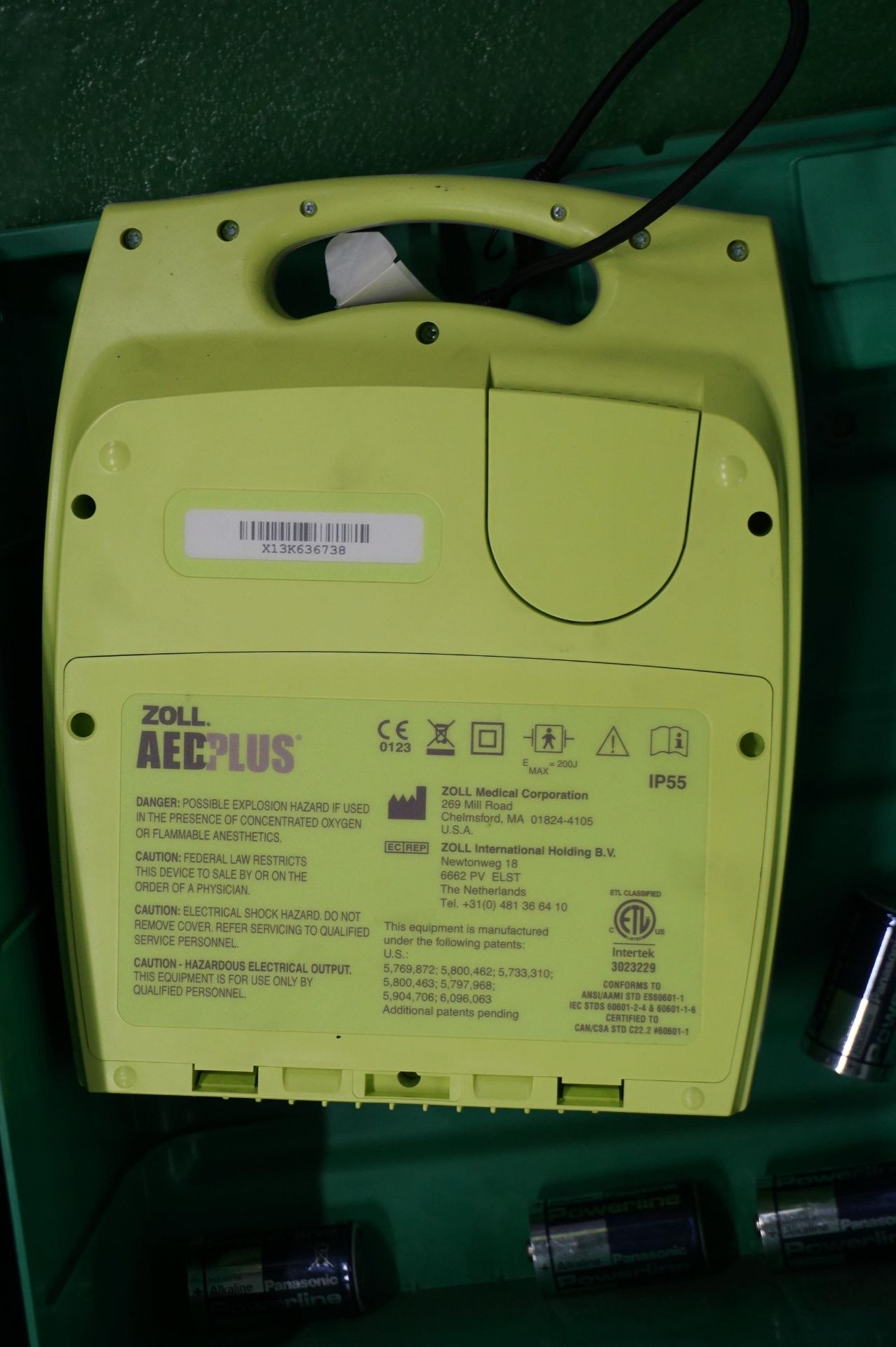 2 x Zoll AEDPLUS Avia 100:X2A100-XX100 battery operated defibrillator - Image 3 of 3