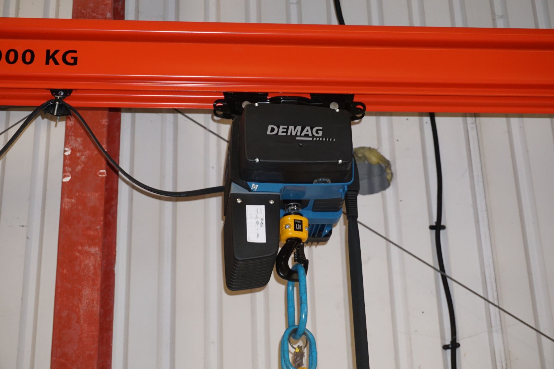 Handling Concepts 1000kg overhead gantry runner with Demag electric chain hoist and gantry frame - Image 3 of 6