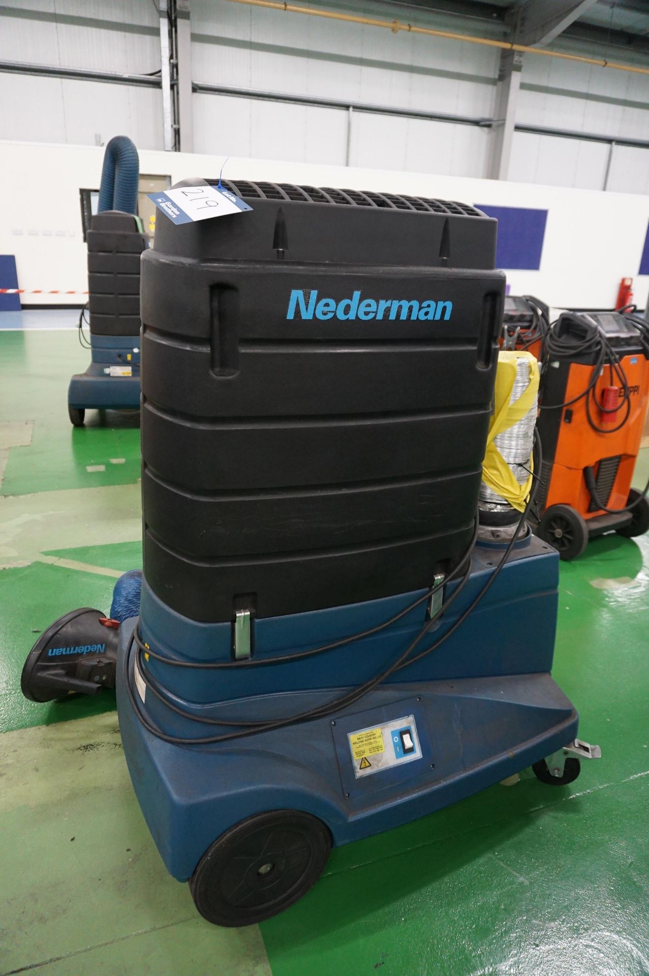 Nederman Filtercart 3M 230v mobile fume extraction unit