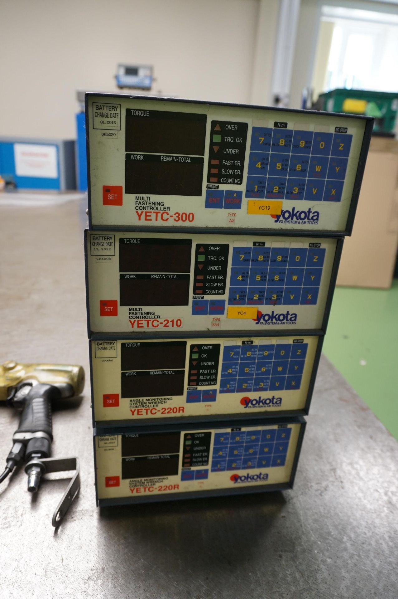 1 x Yokota YETC-300 multi fastening Controller, 1 x Yokota YETC-210 multi fastening controller and 2 - Image 2 of 5