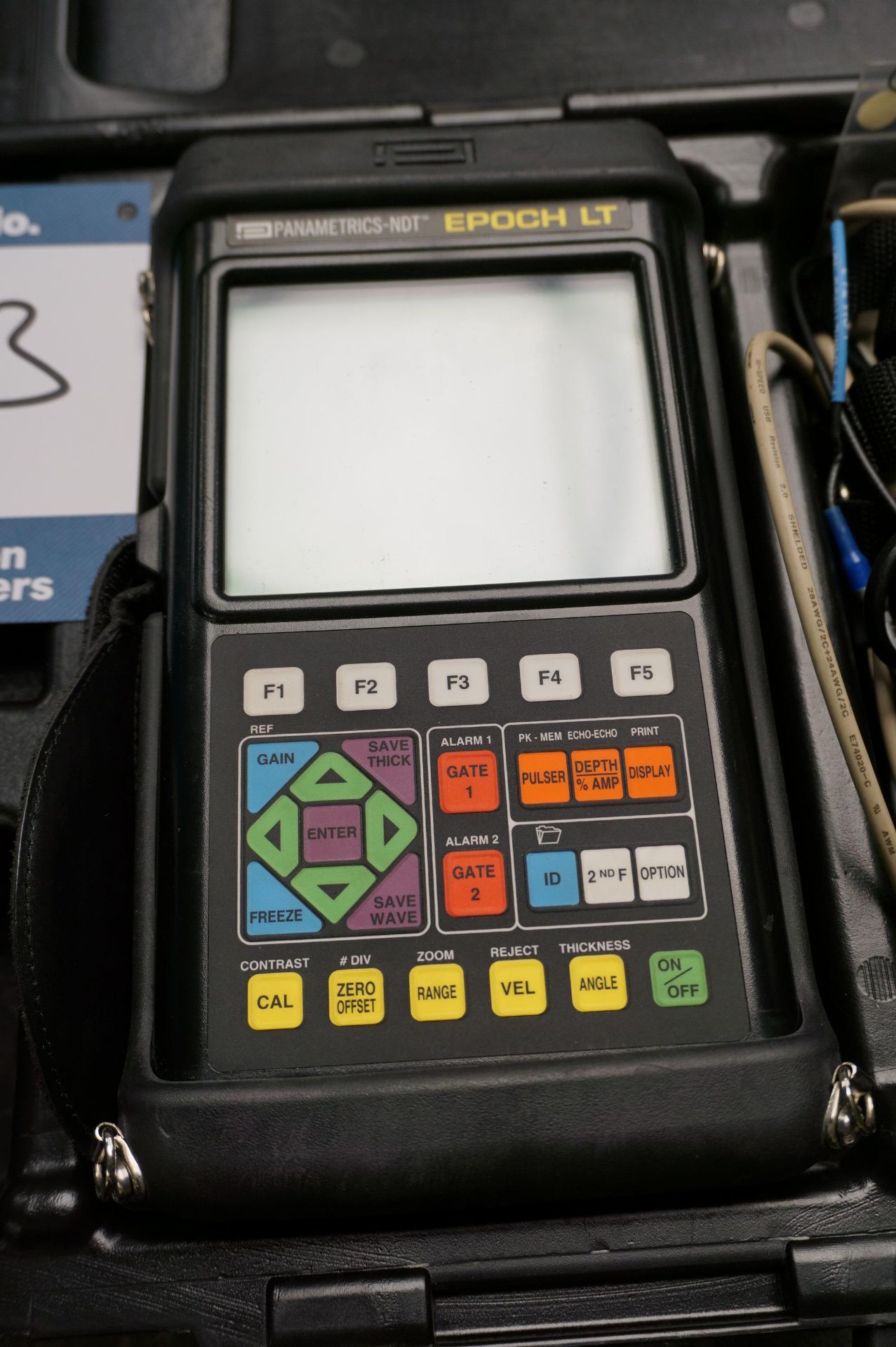 Panametrics NDT epoch LT handheld flaw detector - Image 2 of 4