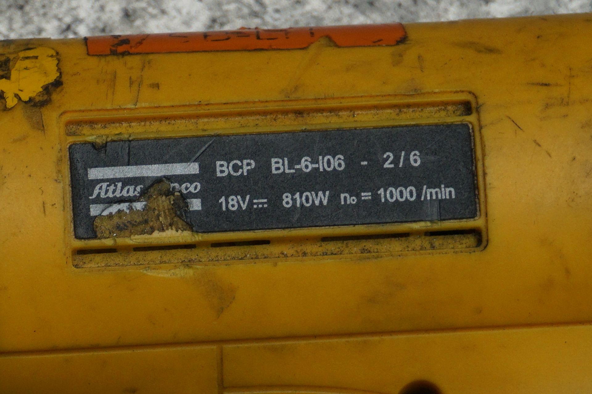 4 x Atlas Copco BCP BL-6-I06 -2/6, 18 volt cordless screwdrivers with charging unit - Image 2 of 2