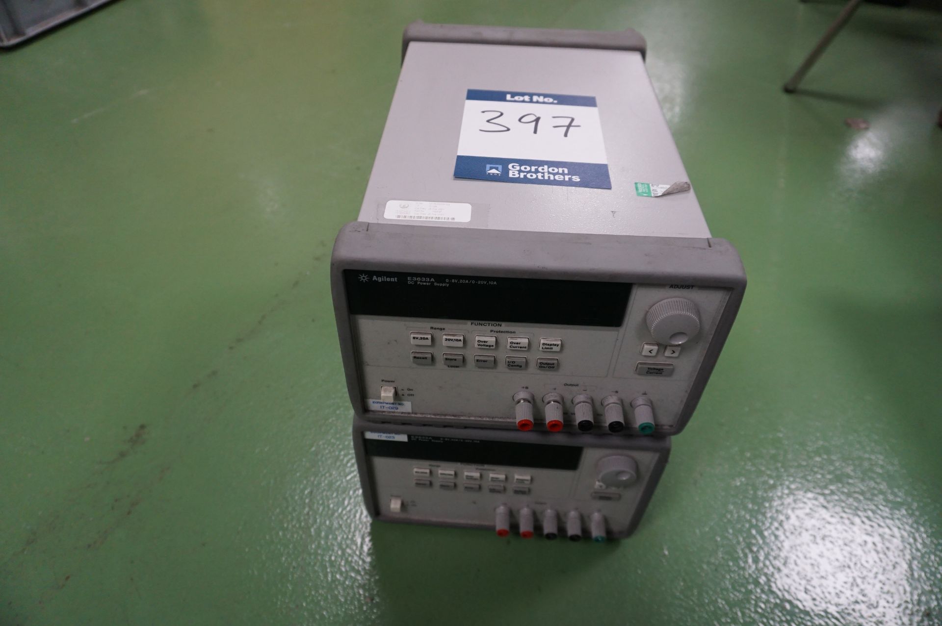 2 x Agilent E3633A DC Power Supply Units