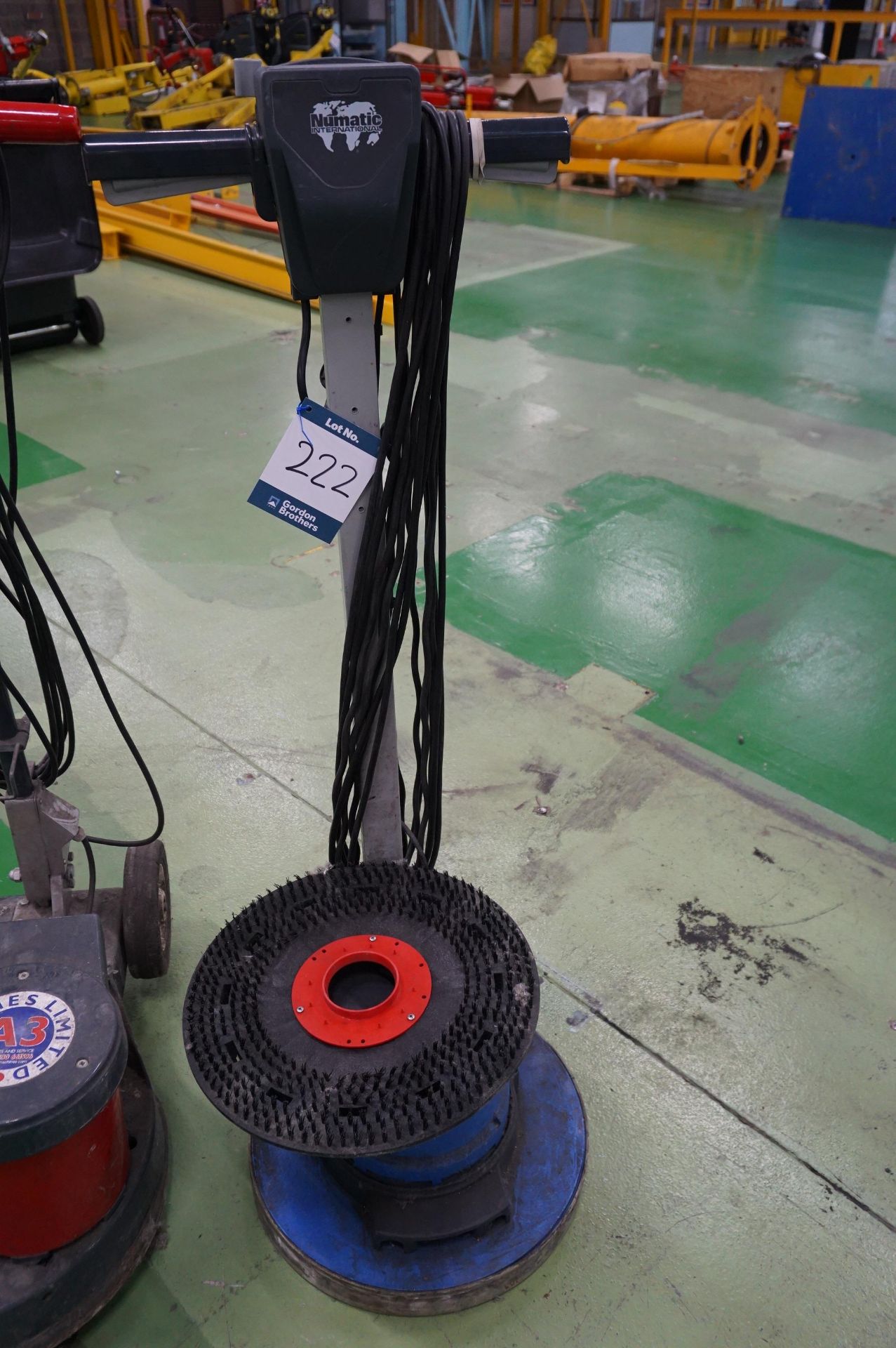 1 x A3 Machinery limited rotary floor scrubber with 1 x Numatic international rotary floor scrubber - Image 3 of 4