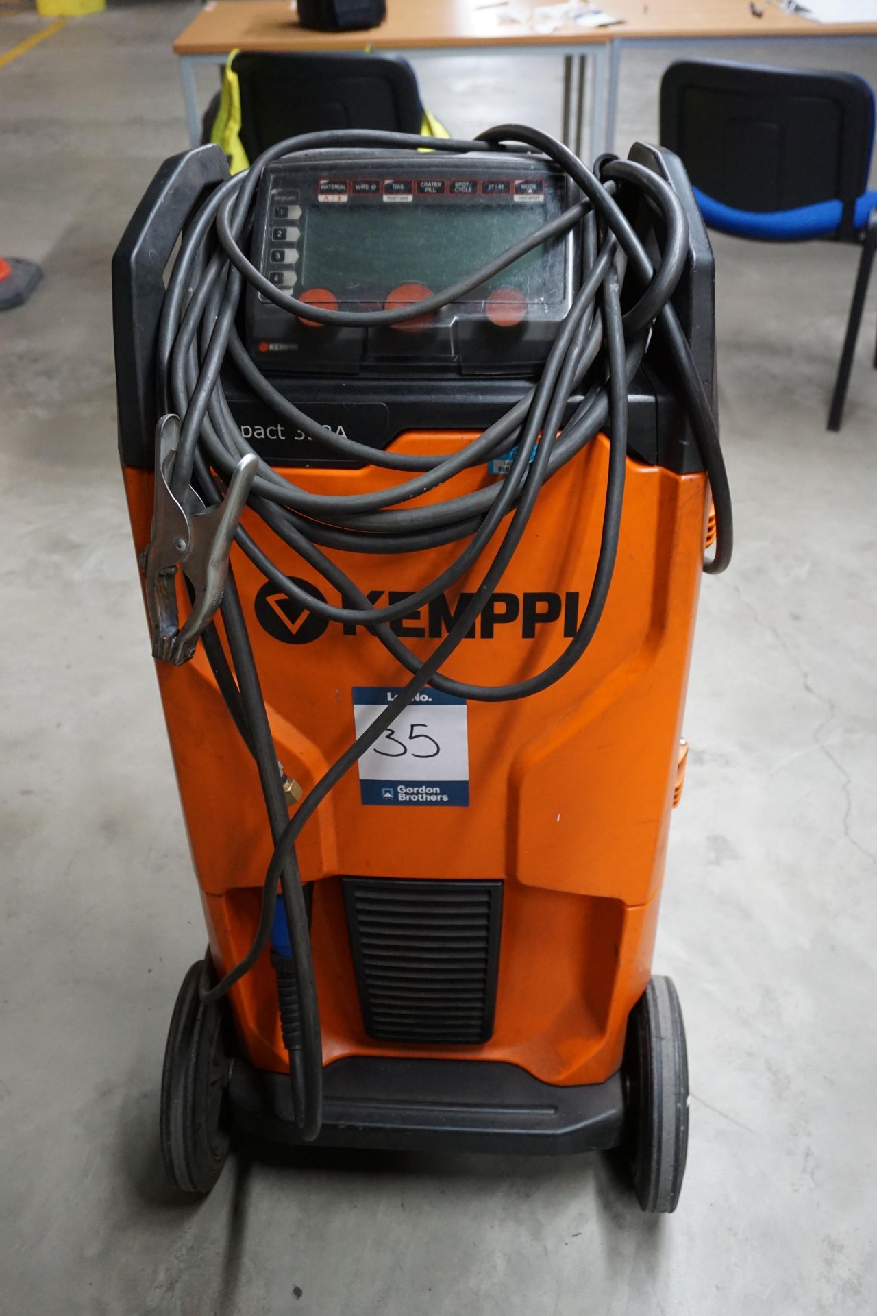 Kemppi Kempact 323A portable MiG welder