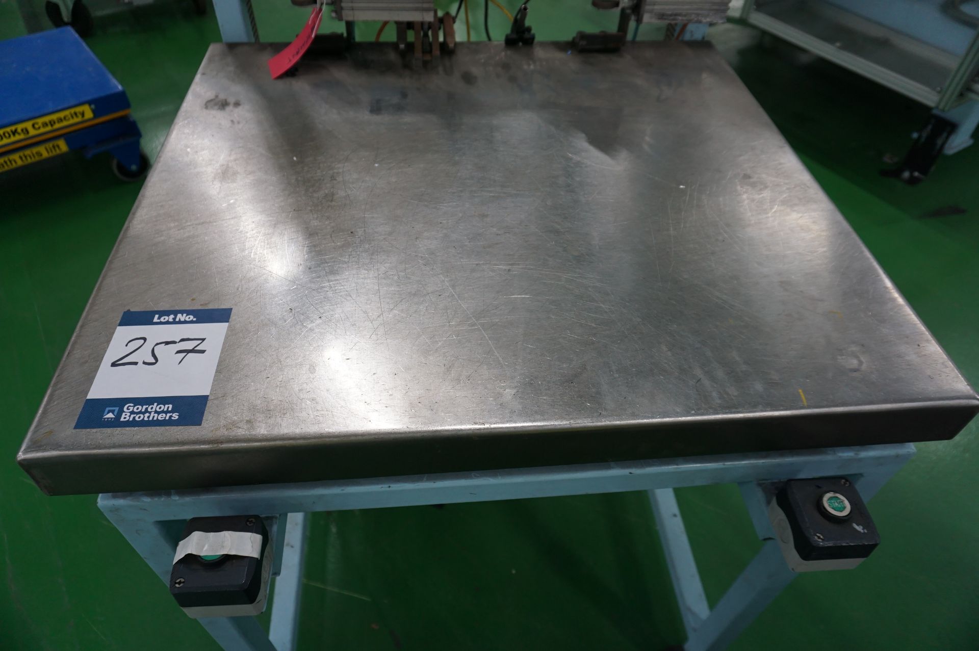Radwag PUEHY digital scales with steel table weighing station and digital readout - Image 2 of 7
