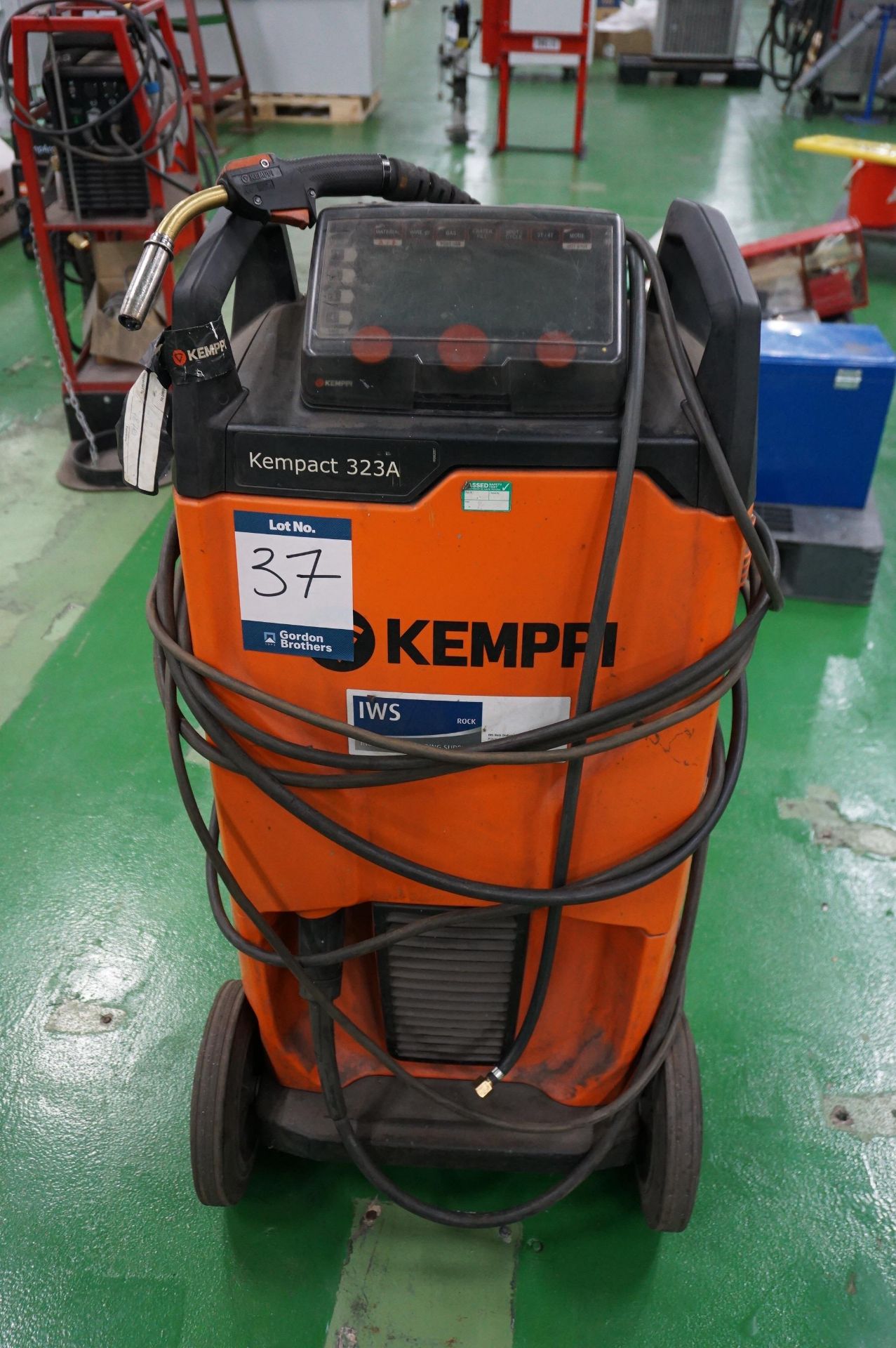 Kemppi Kempact 323A portable MiG welder