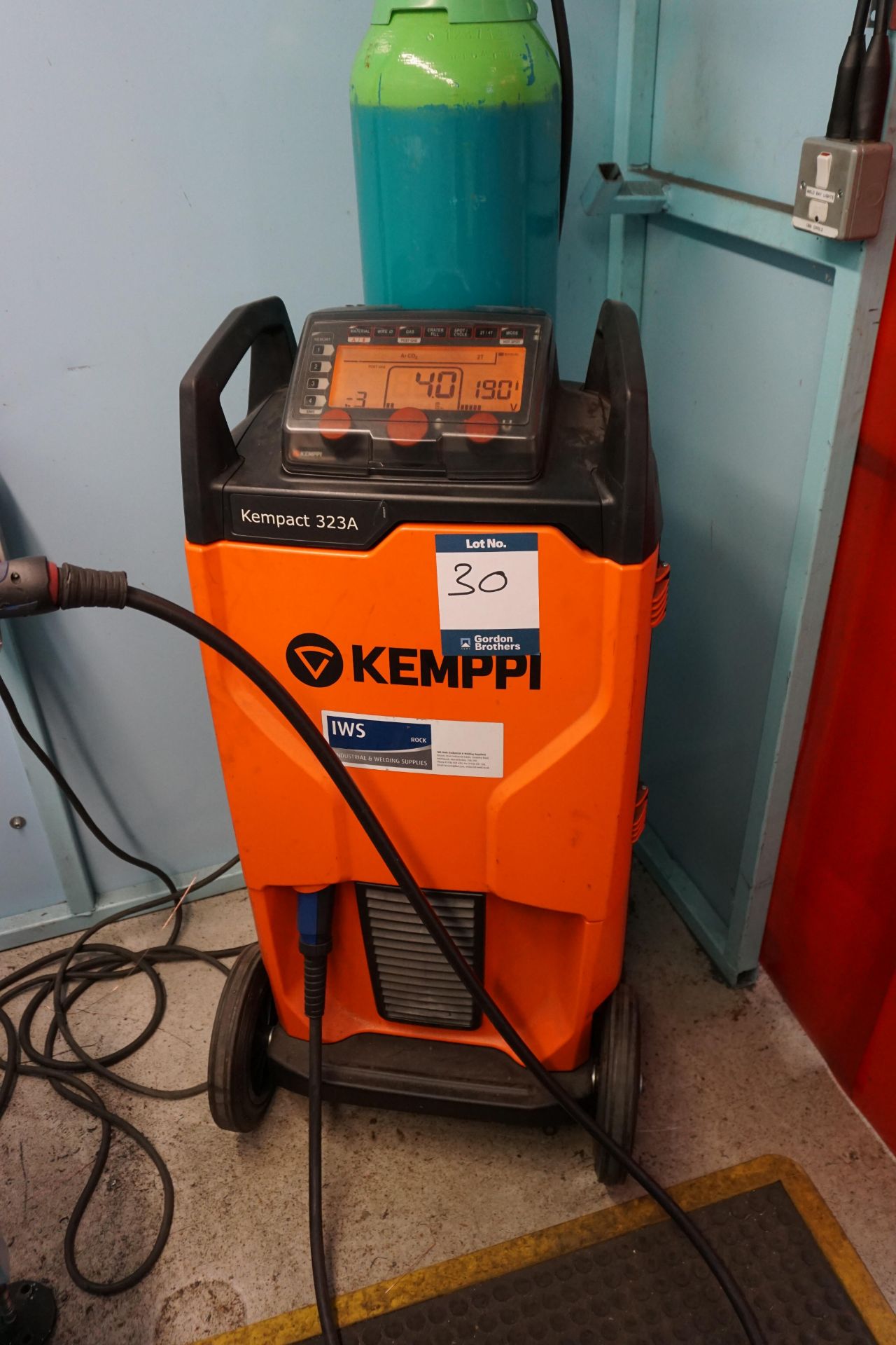 Kemppi Kempact 323A portable MiG welder