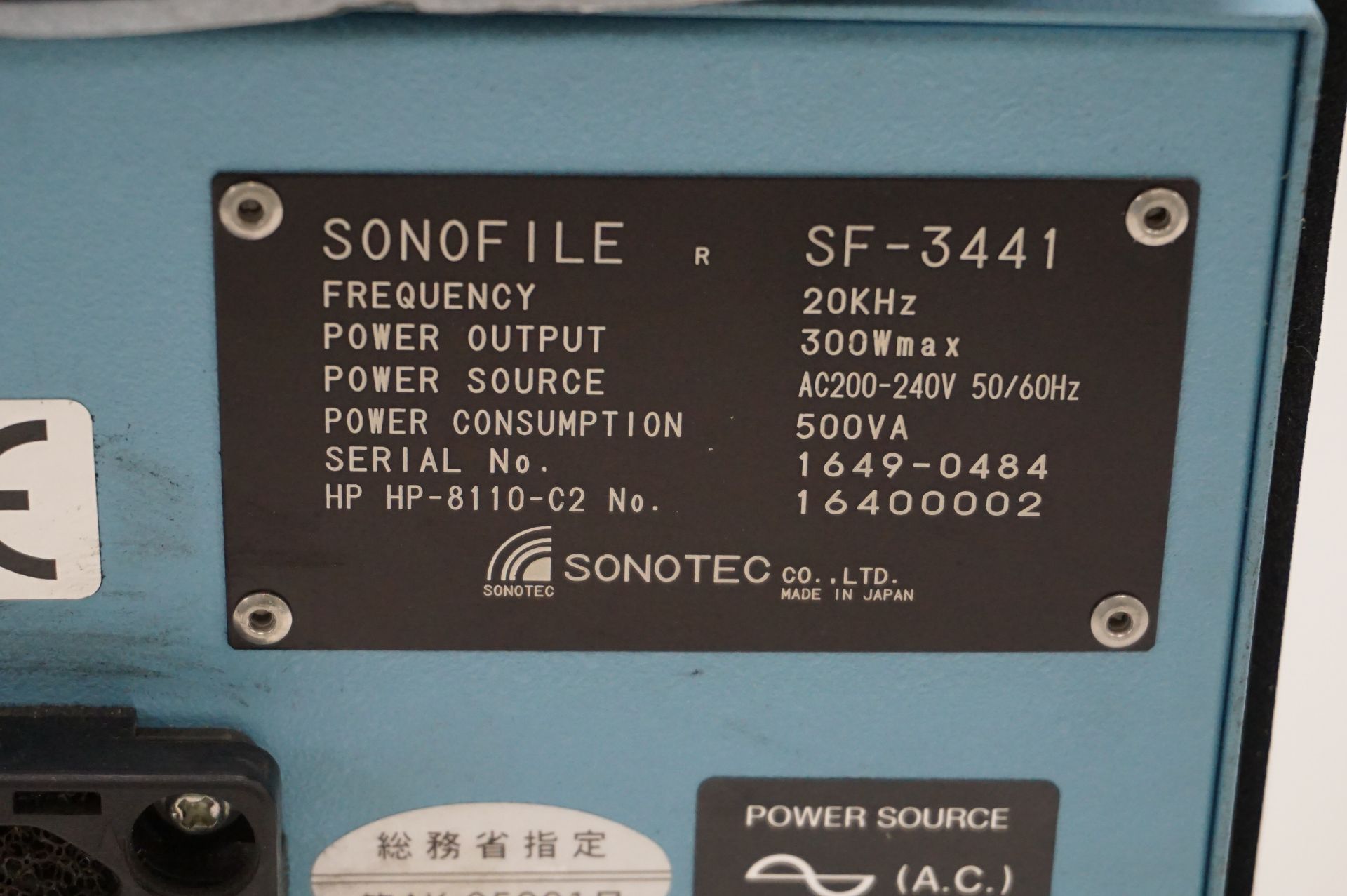 2 x Sonofile SF-3441 ultrasonic cutters - Image 6 of 9