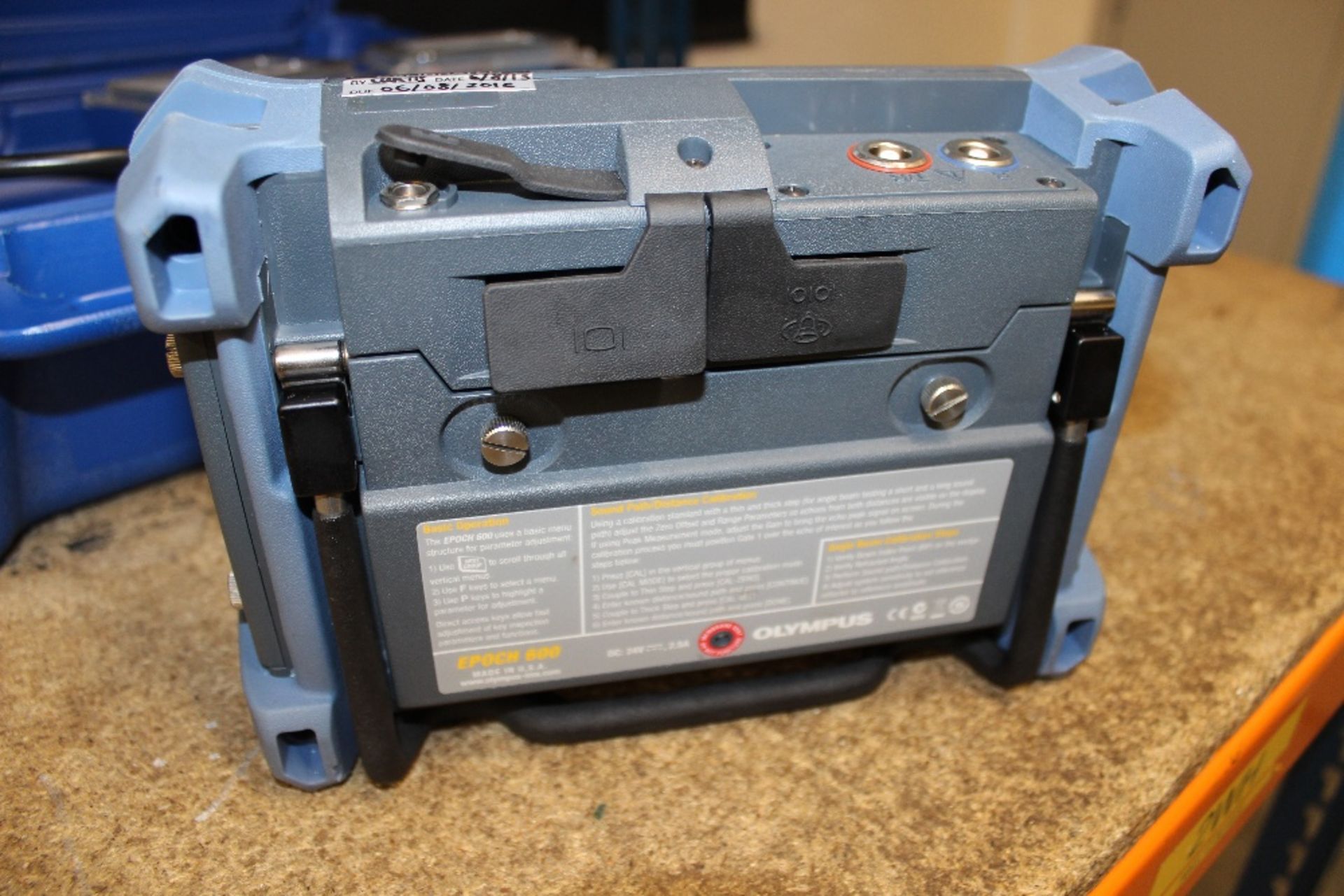 Olympus Epoch 600 ultrasonic flaw detector with carry case - Image 3 of 3