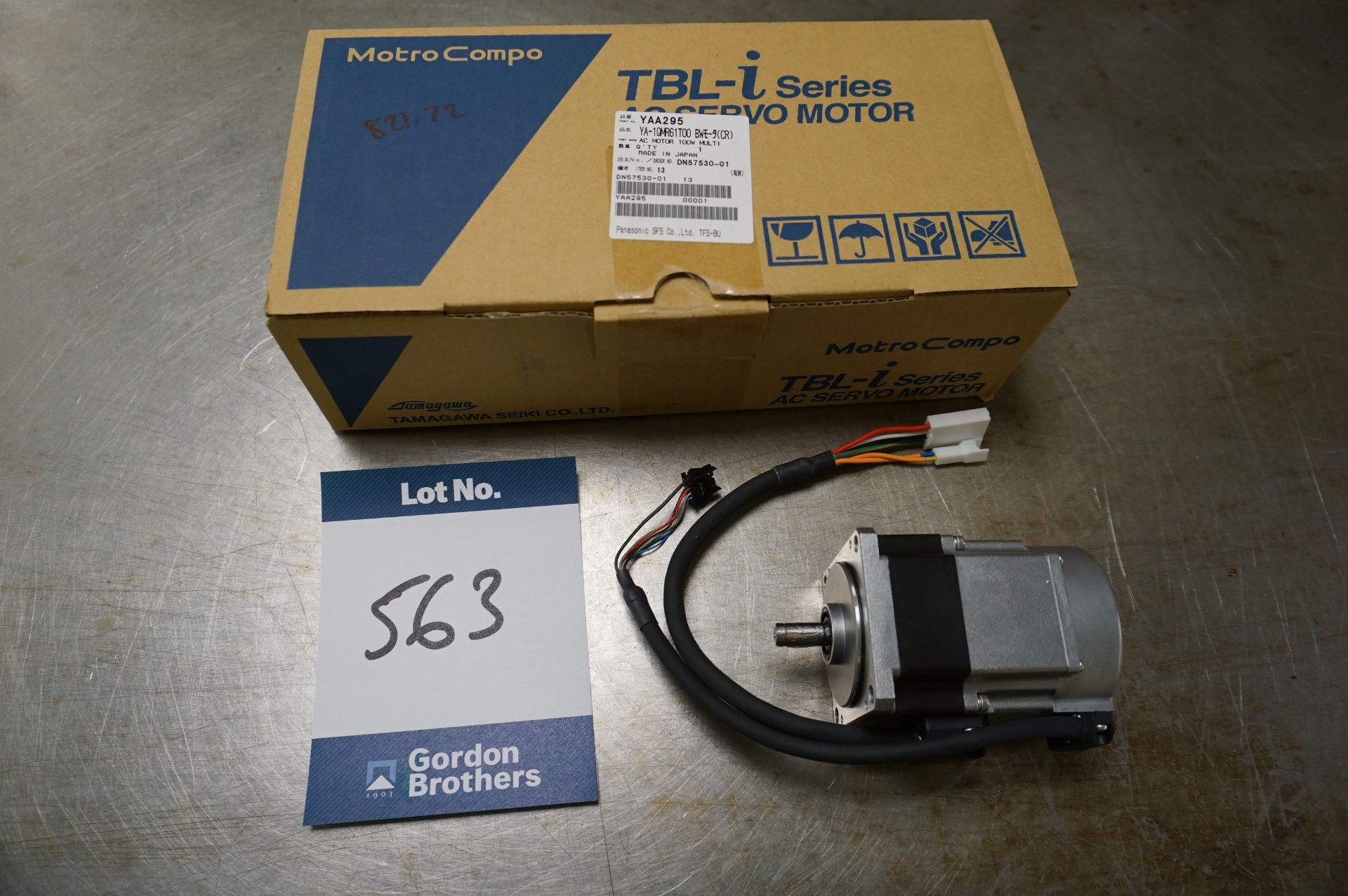 Tamagawa TBL-I Series YAA295 AC servo motor