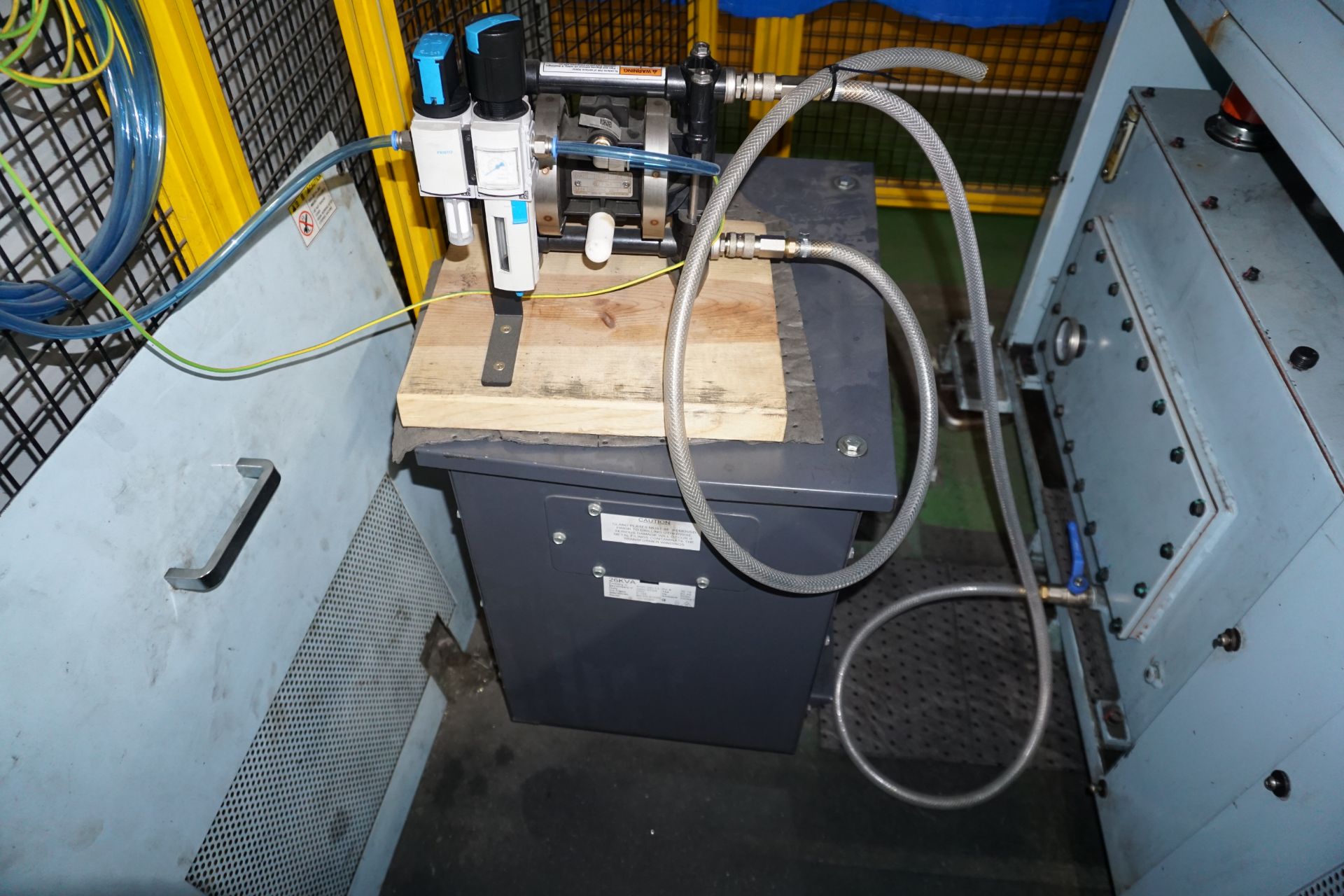 Keiyo automated tube bending/pressing system with a Yaskawa Motorman HP20D high precision robot - Image 20 of 46