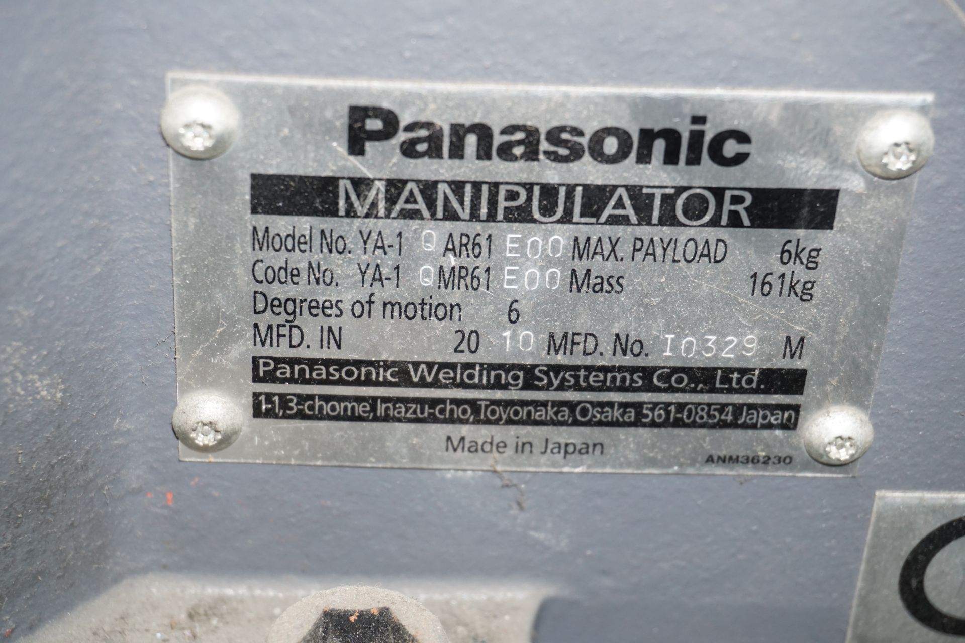 Box frame mounted MiG welding robot cell with a Panasonic TA-1400 G2 6 axis MiG robot - Image 12 of 12