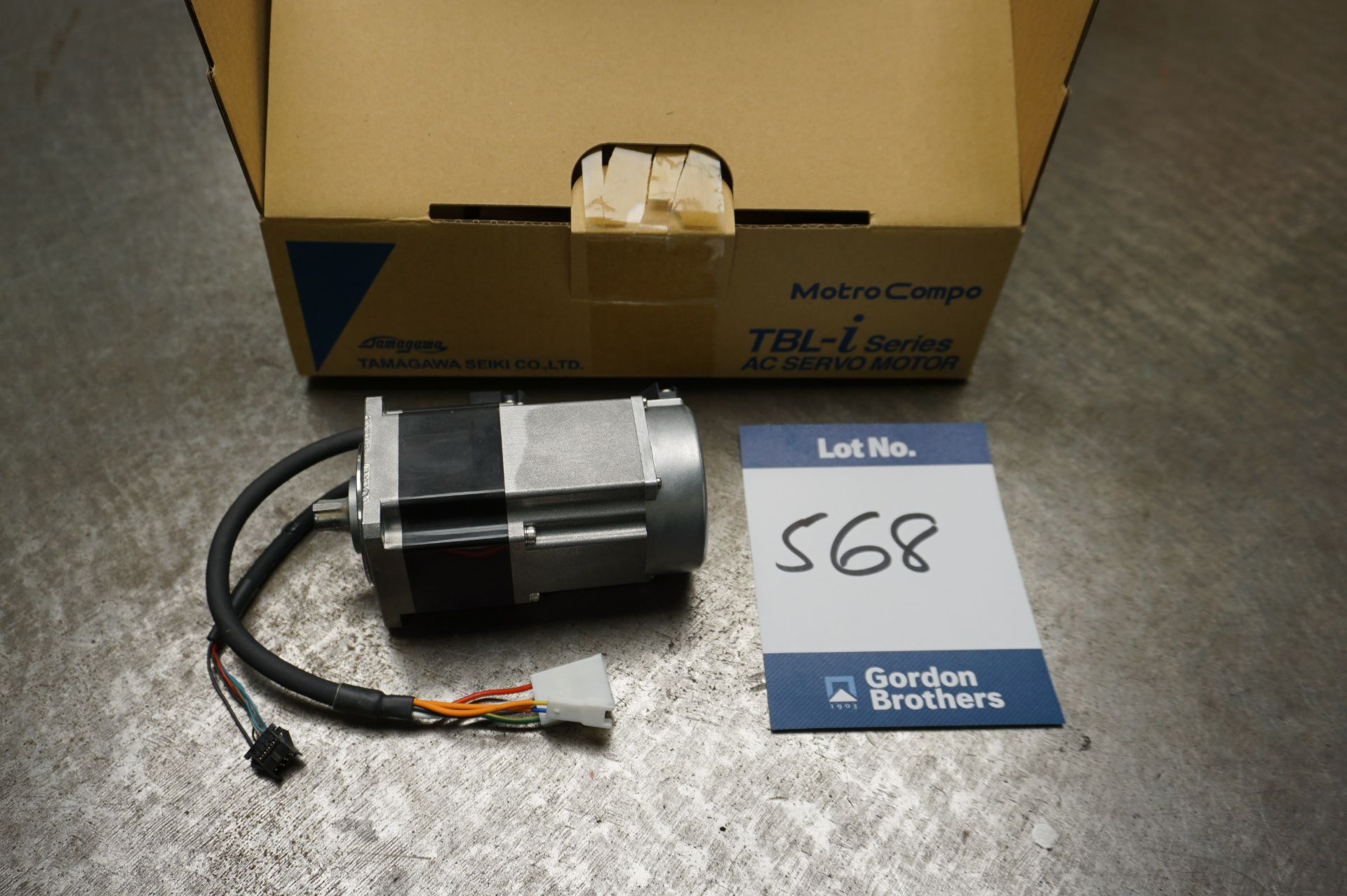 Tamagawa TBL-I Series YAA296 AC servo motor