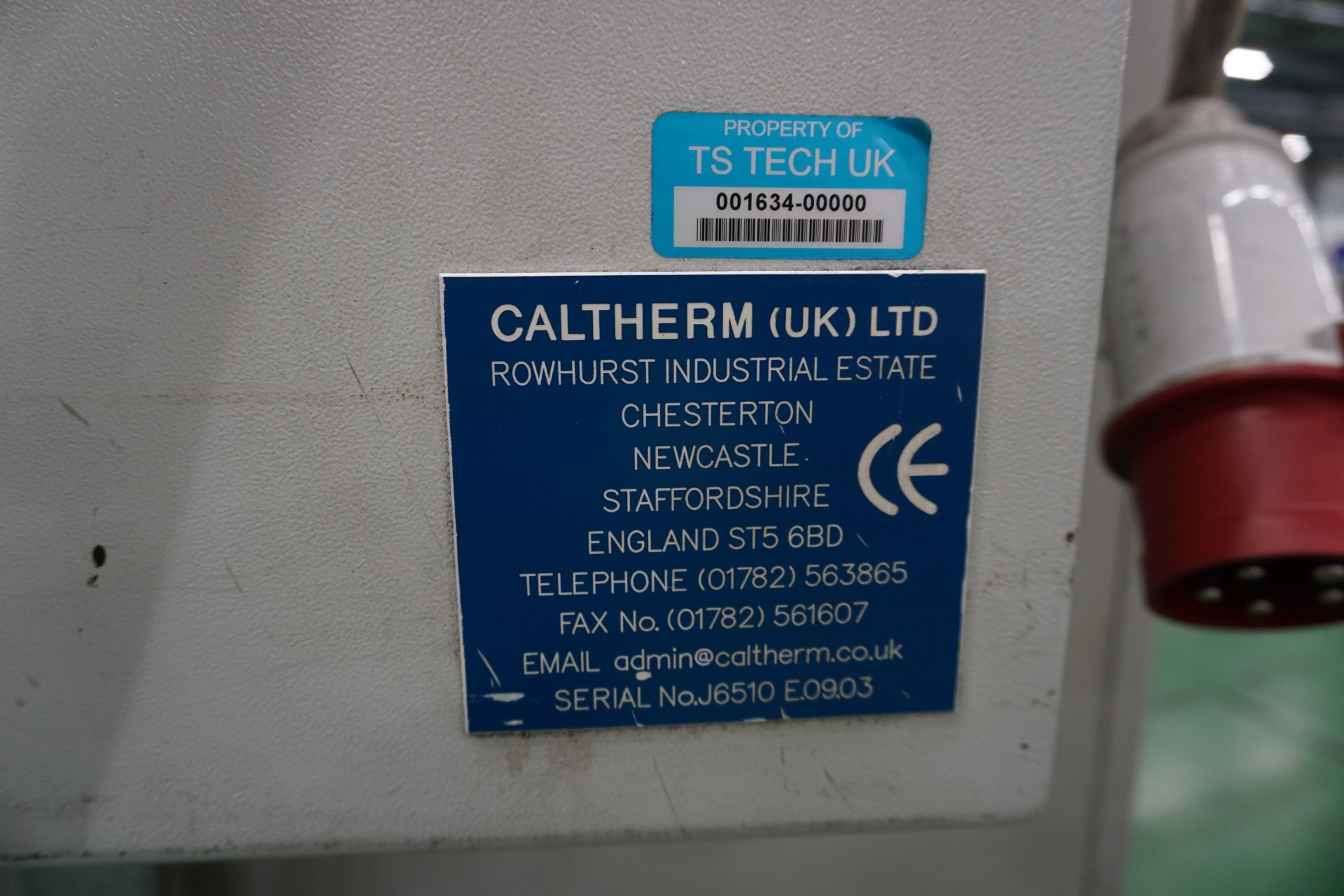 Caltherm twin deck leather trim heating unit - Image 7 of 7