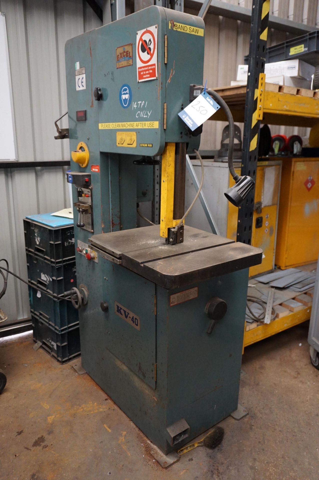 Excel Machine Tools KV-40 vertical Bandsaw