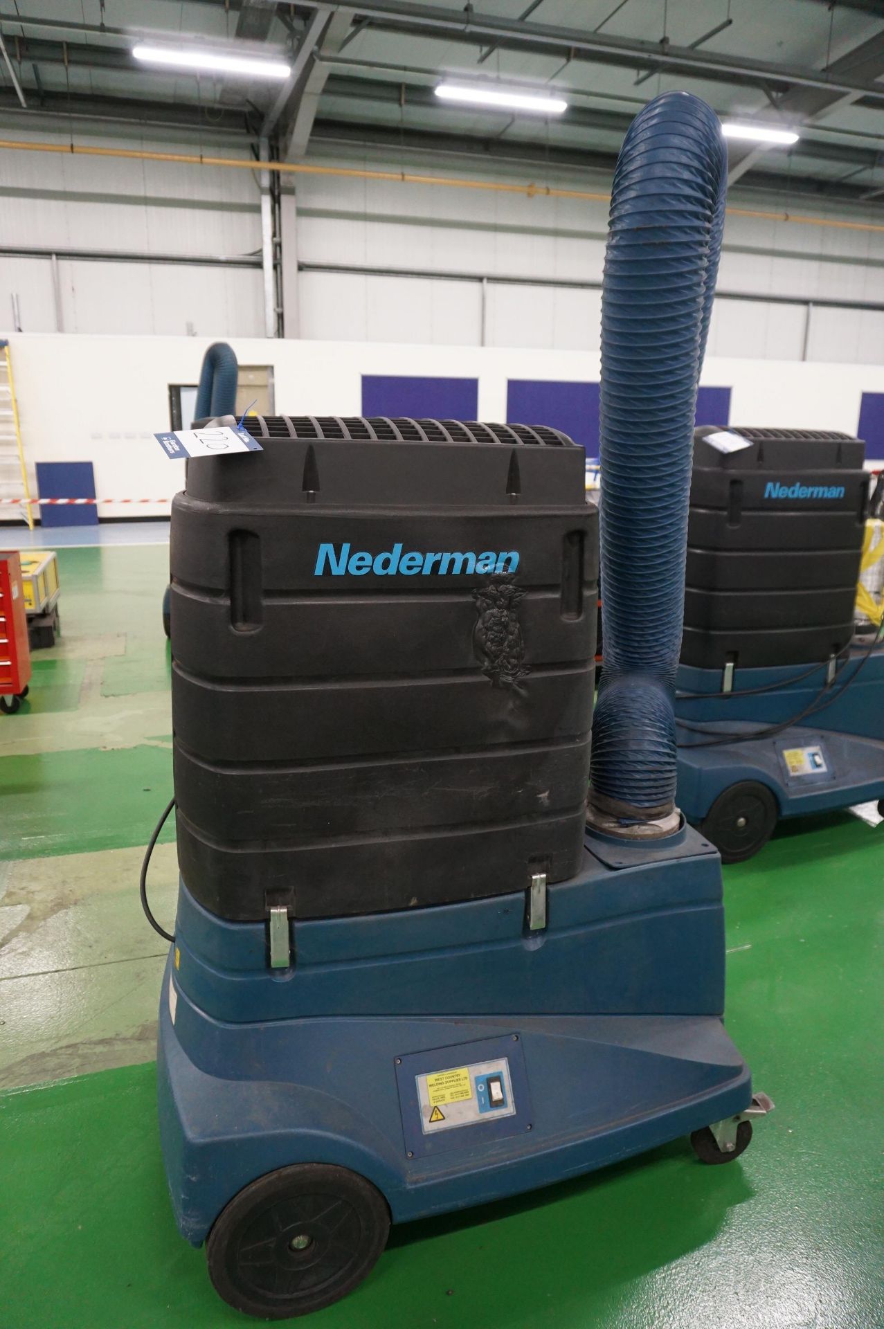 Nederman Filtercart 3M 230v mobile fume extraction unit