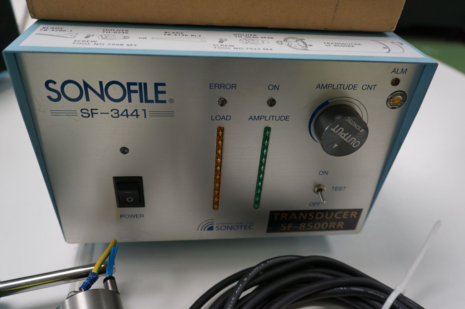 2 x Sonofile SF-3441 ultrasonic cutters - Image 7 of 9