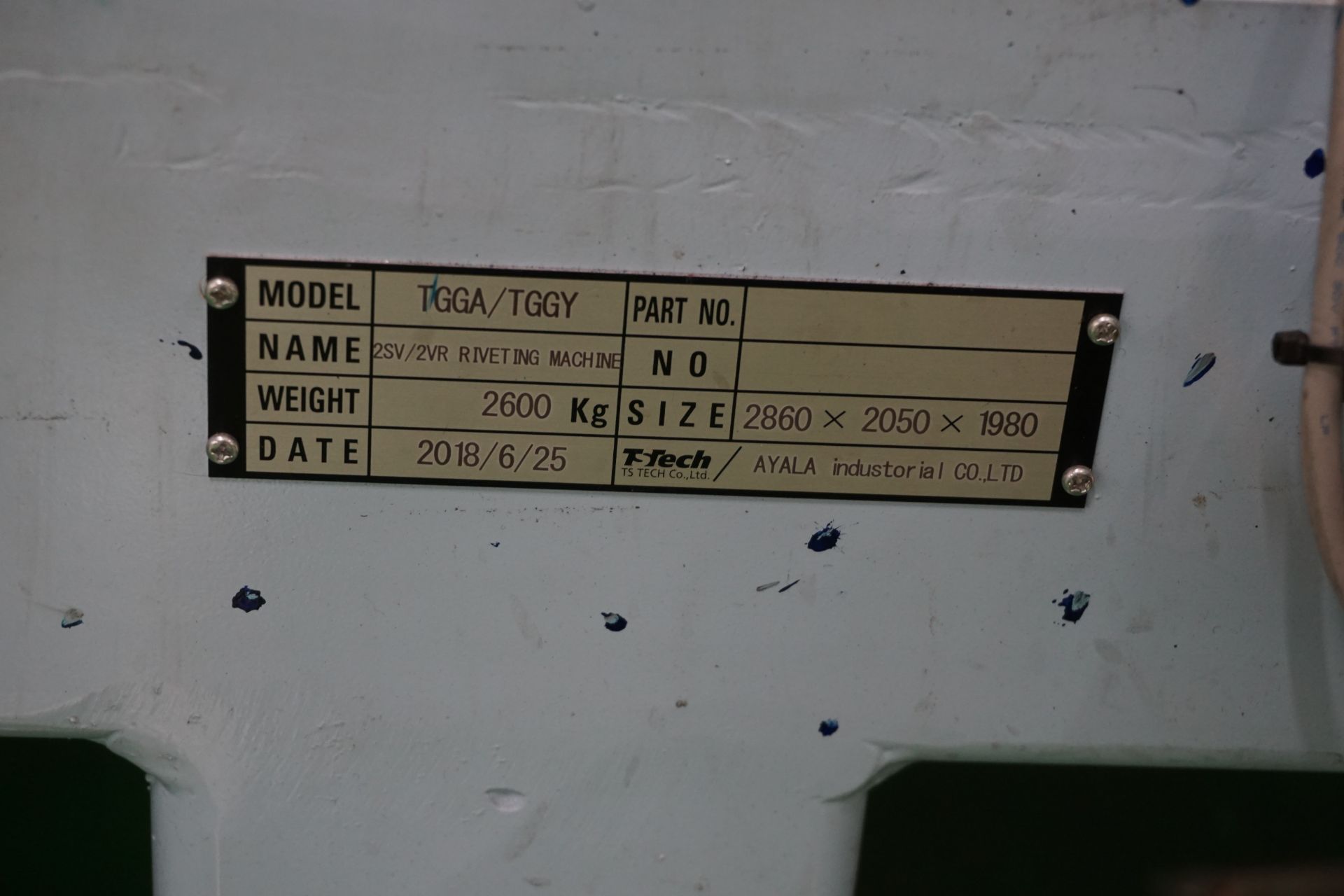 Yoshikawa twin head pin-press hydraulic spin rivet machine - Image 12 of 13