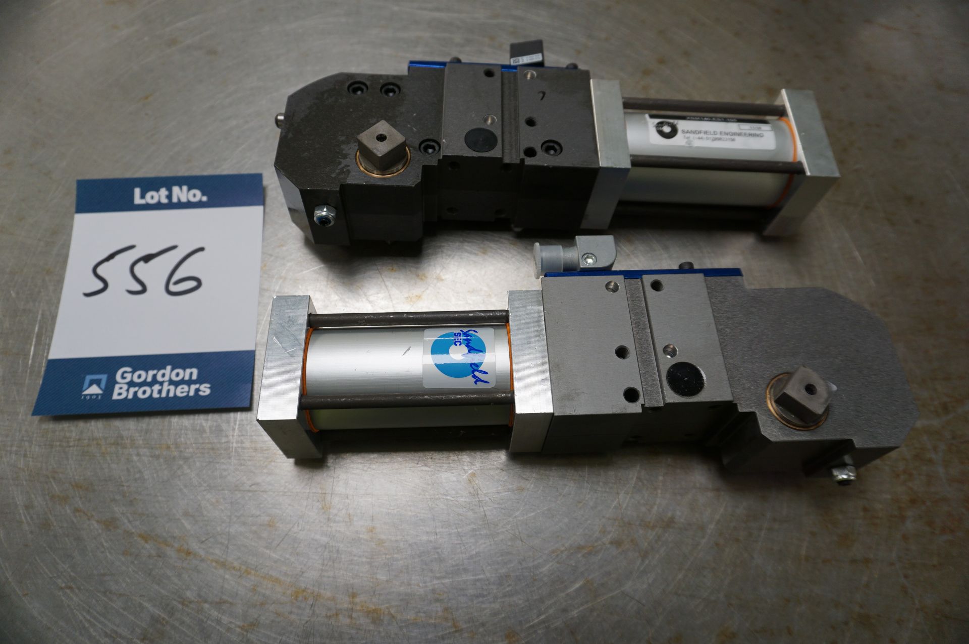 2 x Sandfield engineering XSM140-ES1-105 tool clamps