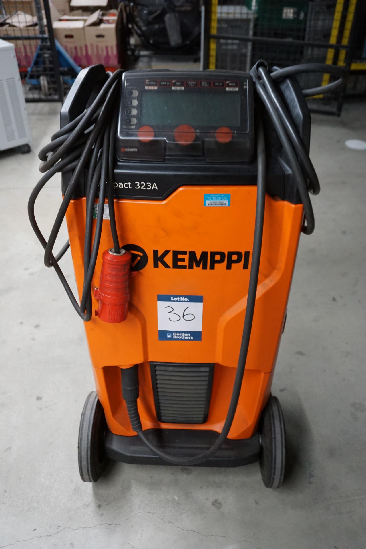 Kemppi Kempact 323A portable MiG welder