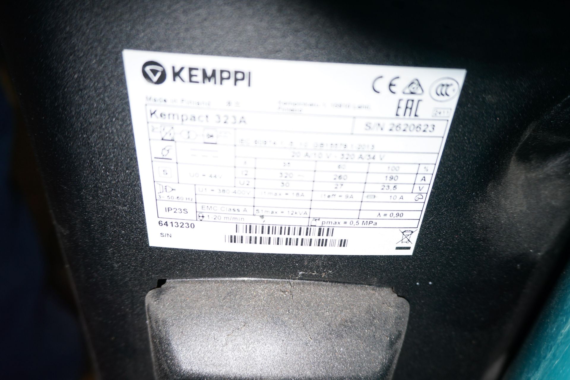 Kemppi Kempact 323A portable MiG welder - Image 4 of 5