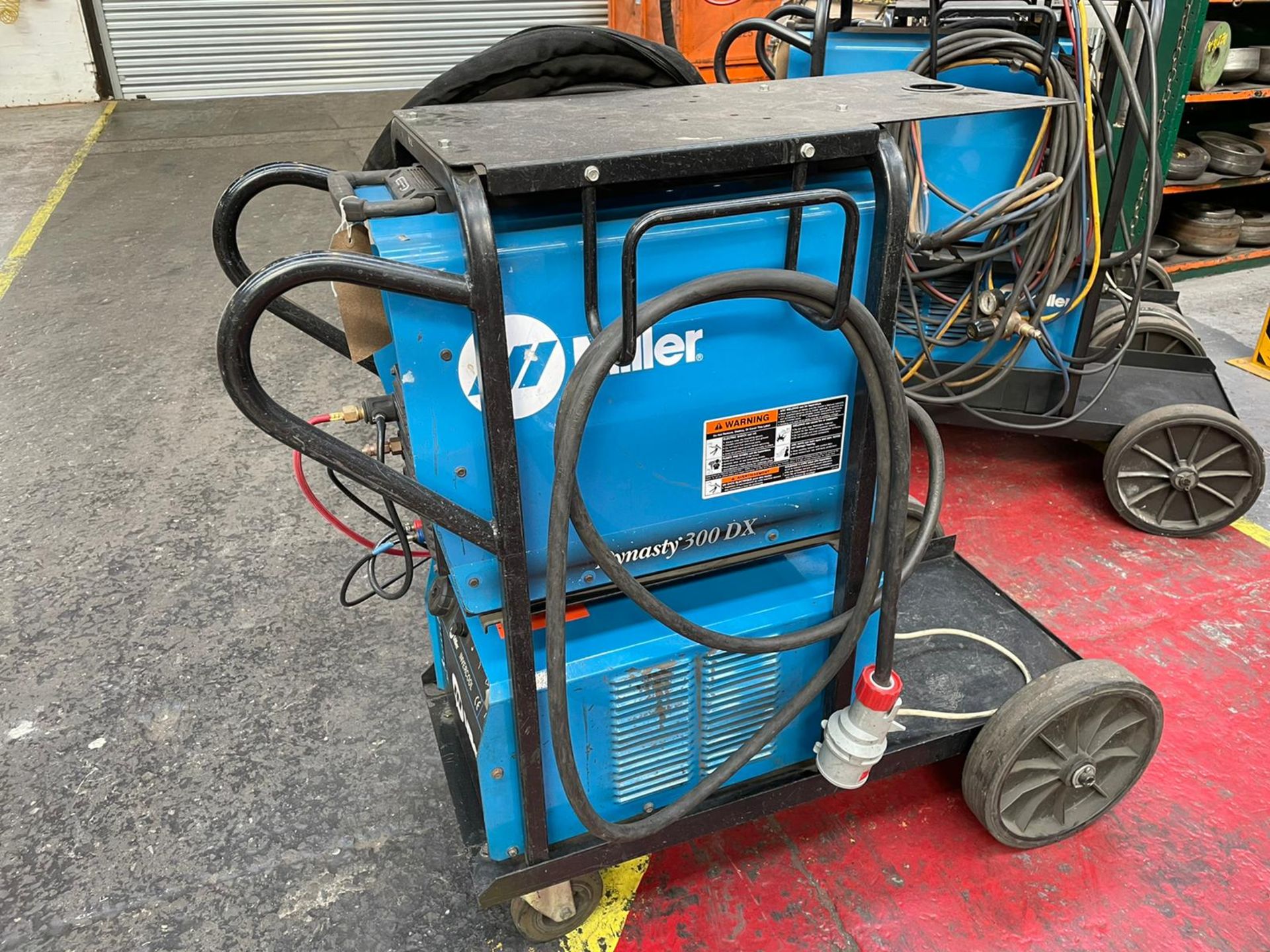 (NEW LOT) Miller Dynasty 300 DX Arc Welder with Equipment including Invercool - Image 2 of 4