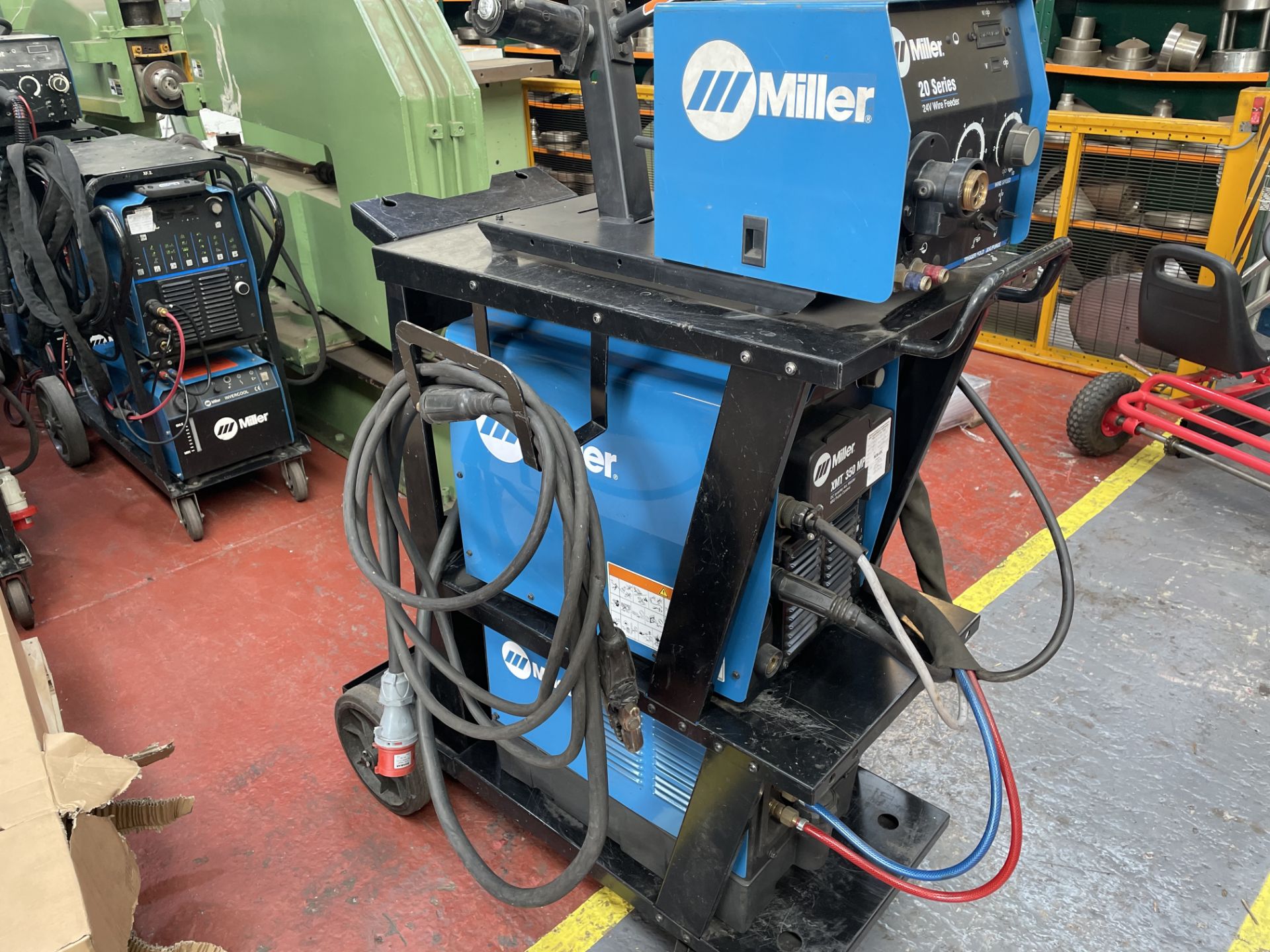 Miller XMT 350 MP Arc Welder with Equipment - Image 2 of 3