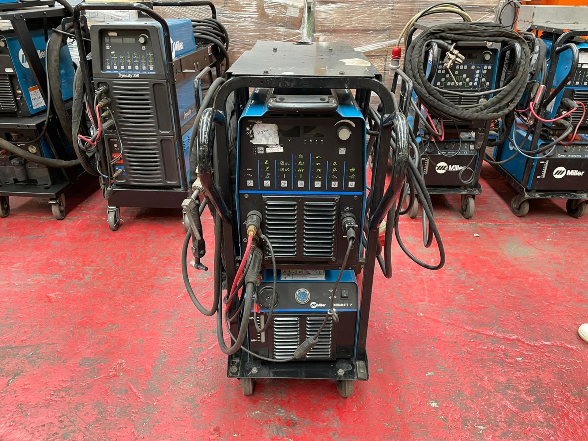 Miller Dynasty 300 DX Arc Welder with Equipment