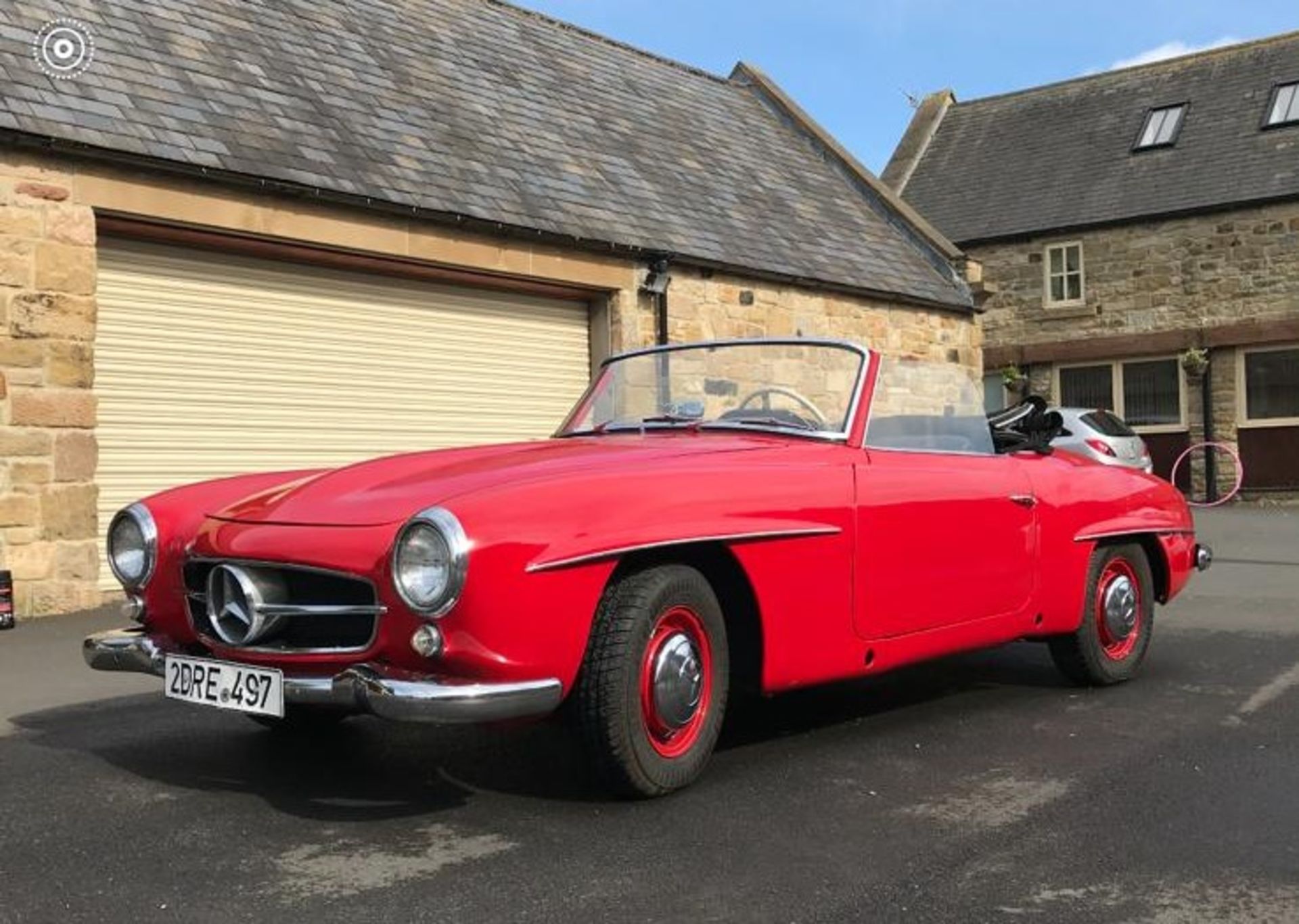 Classic Mercedes 1962 190SL California Import- 22,000 Miles- (Viewing Essential). - Image 4 of 8